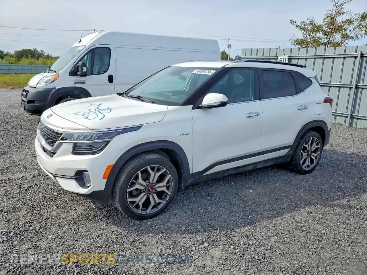 1 fotografías del automóvil dañado KNDETCA2XM7147759 KIA SELTOS 2021