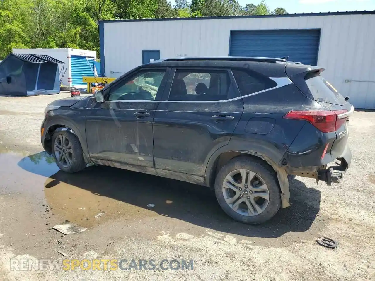 2 Photograph of a damaged car KNDEU2AA2M7095039 KIA SELTOS 2021