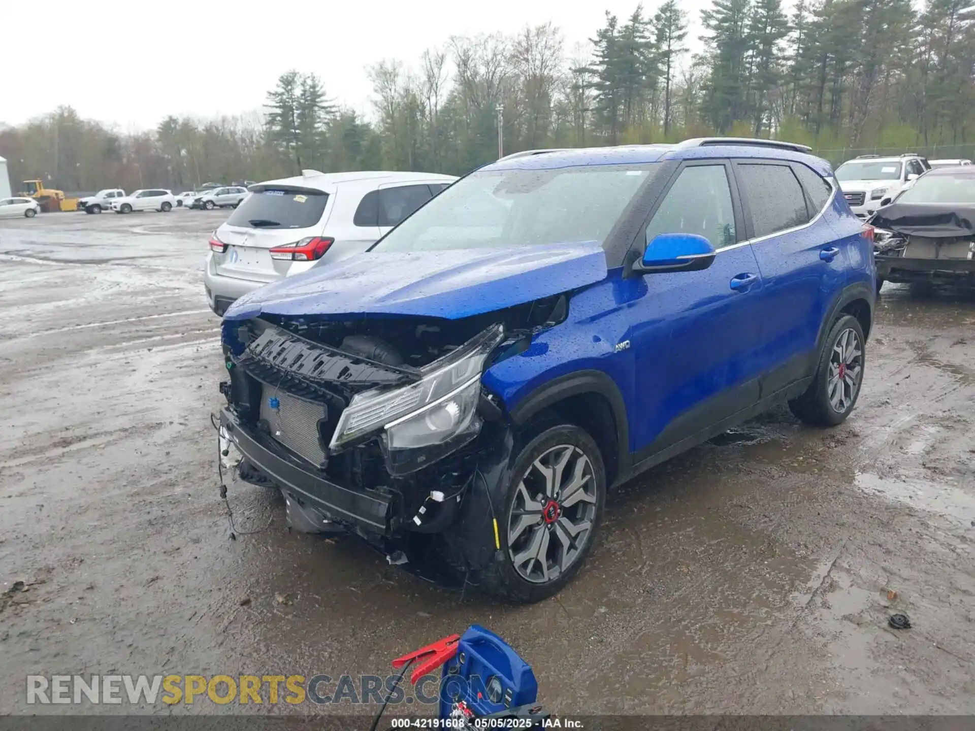 2 Photograph of a damaged car KNDEUCA2XM7152134 KIA SELTOS 2021