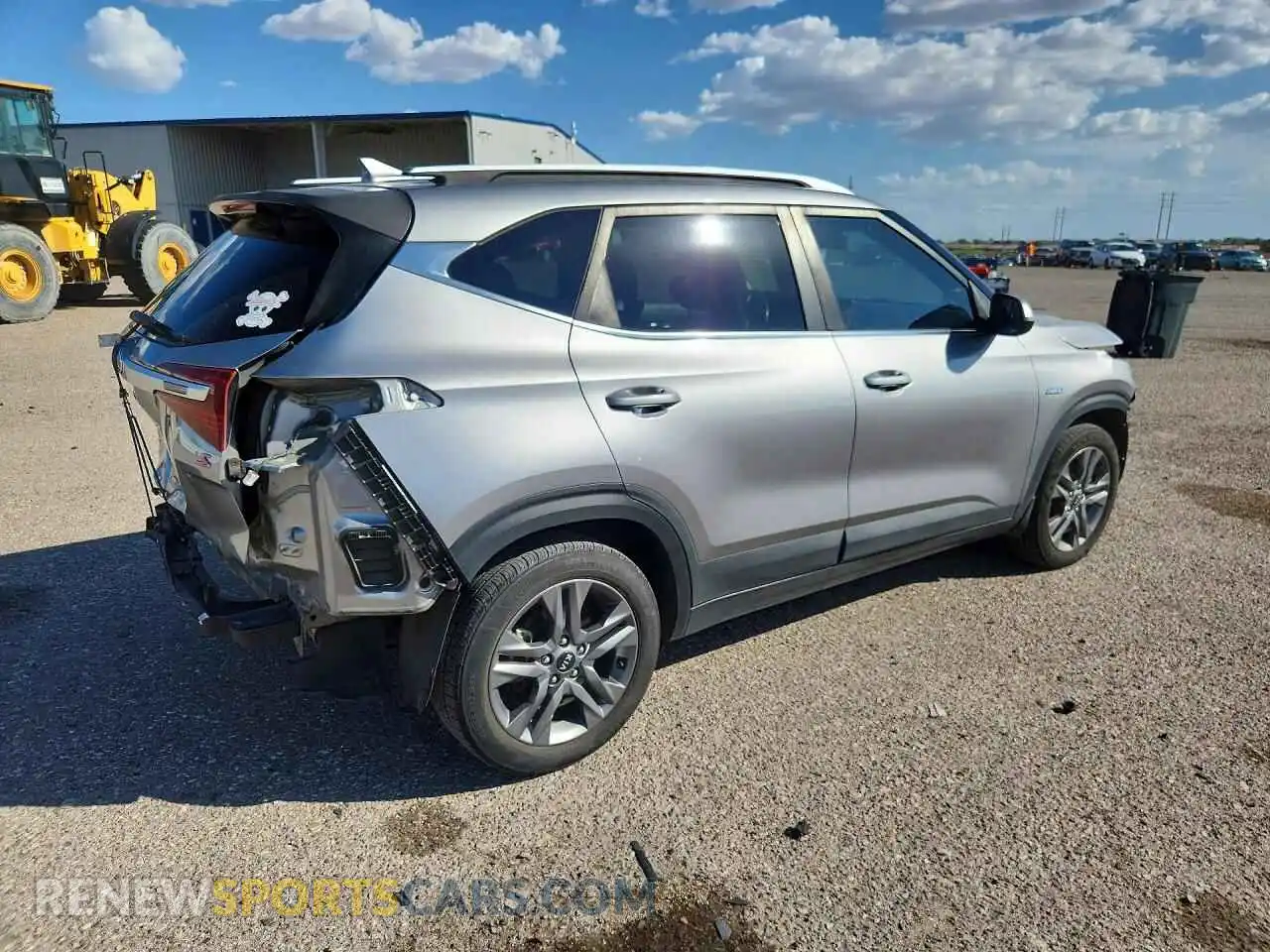 3 Photograph of a damaged car KNDEUCAA0M7042653 KIA SELTOS 2021