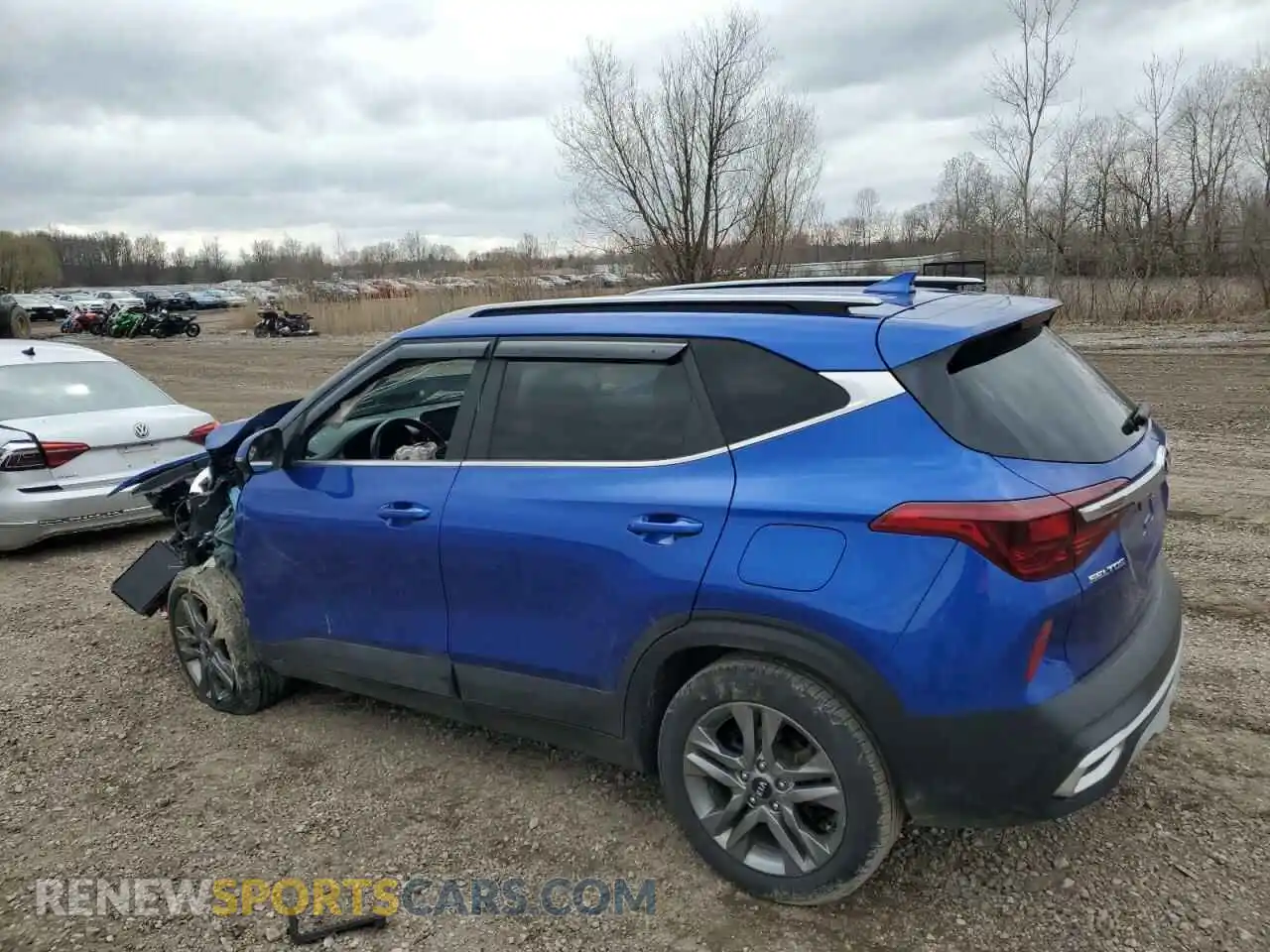 2 Photograph of a damaged car KNDEUCAA9M7175265 KIA SELTOS 2021