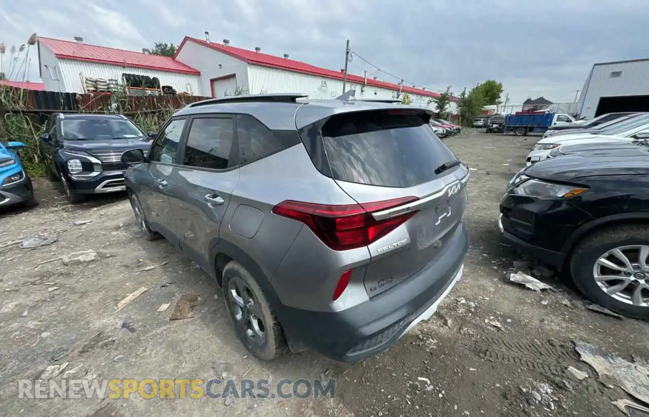 3 Photograph of a damaged car KNDEP2AA5N7315122 KIA SELTOS 2022