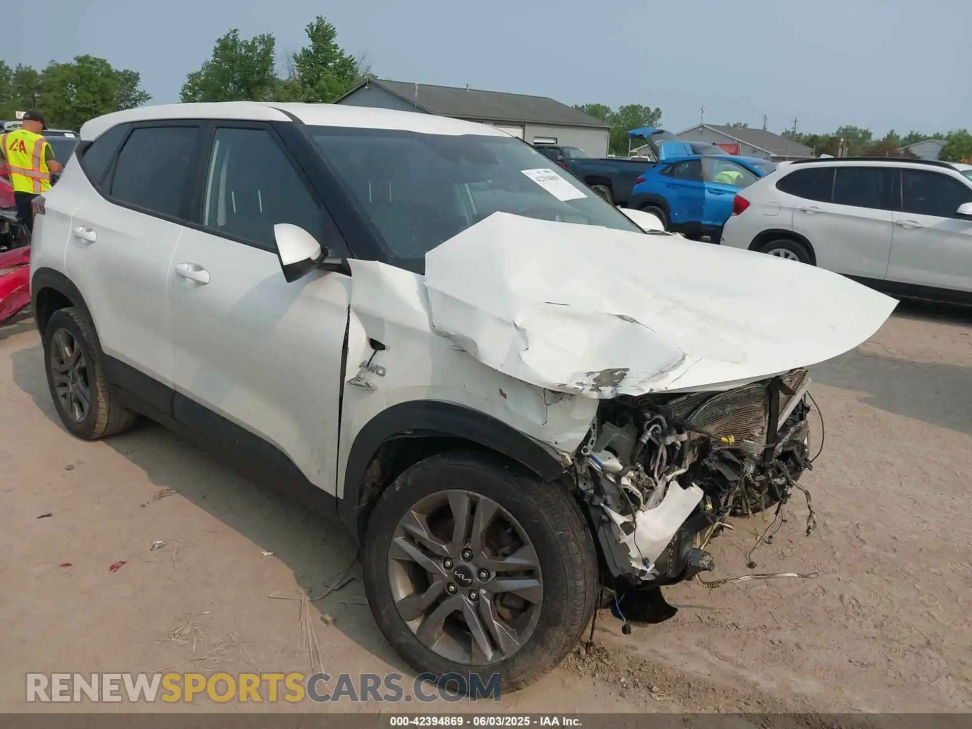 1 fotografías del automóvil dañado KNDEPCAA4P7360903 KIA SELTOS 2023