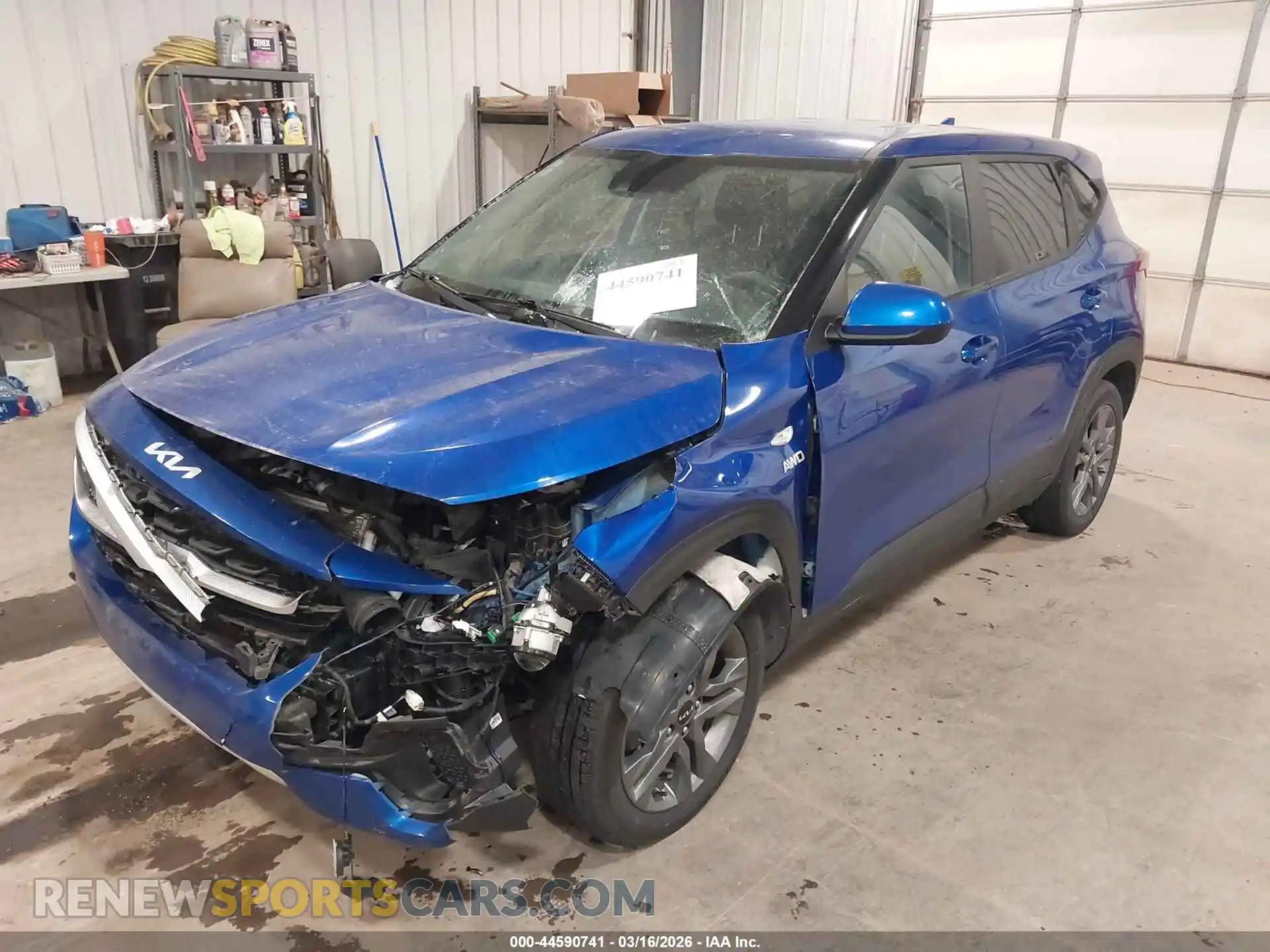 2 Photograph of a damaged car KNDEPCAA9P7362730 KIA SELTOS 2023