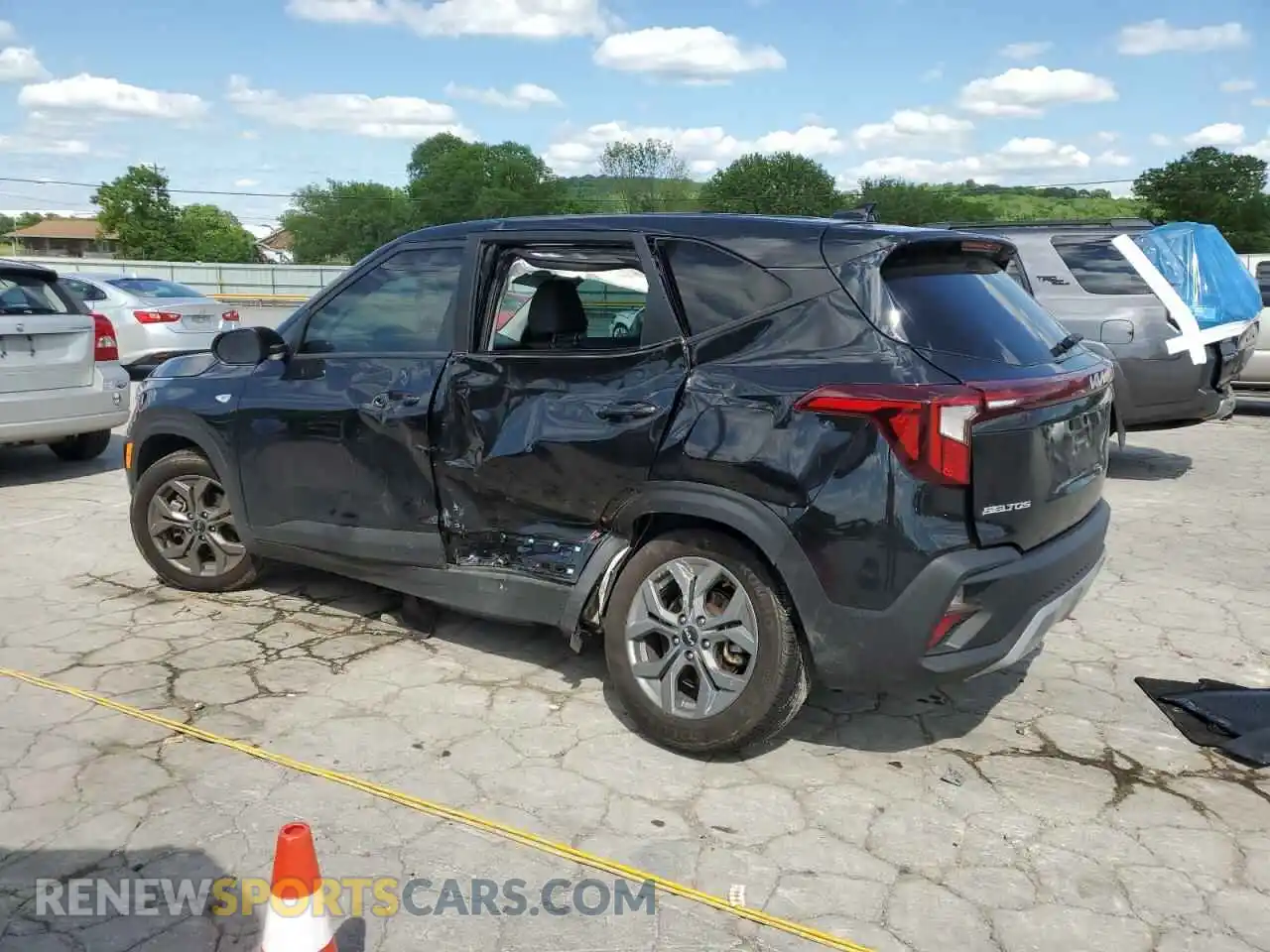 2 Photograph of a damaged car KNDEPCAA3R7474314 KIA SELTOS 2024