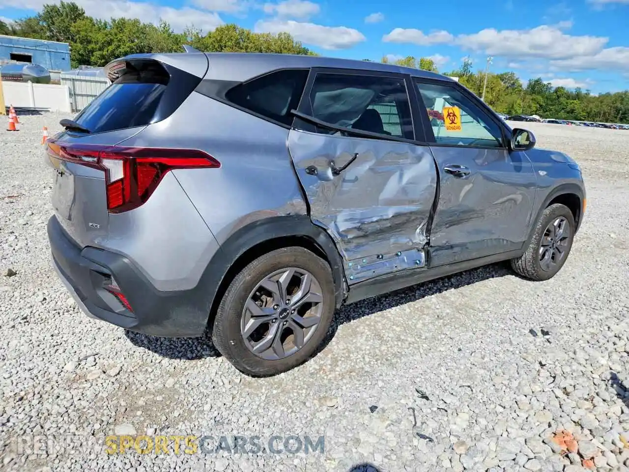 3 Photograph of a damaged car KNDEPCAA4R7651971 KIA SELTOS 2024