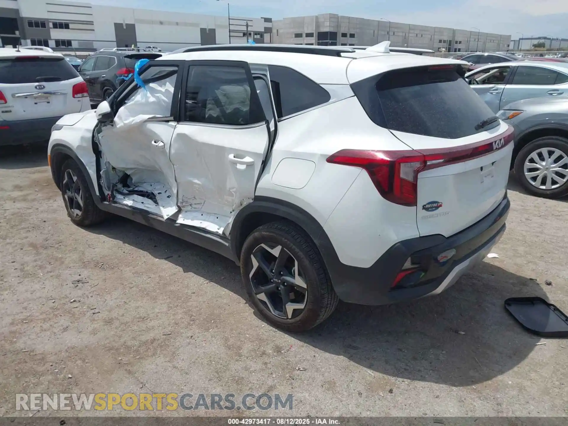 3 Photograph of a damaged car KNDERCAA7S7688559 KIA SELTOS 2025