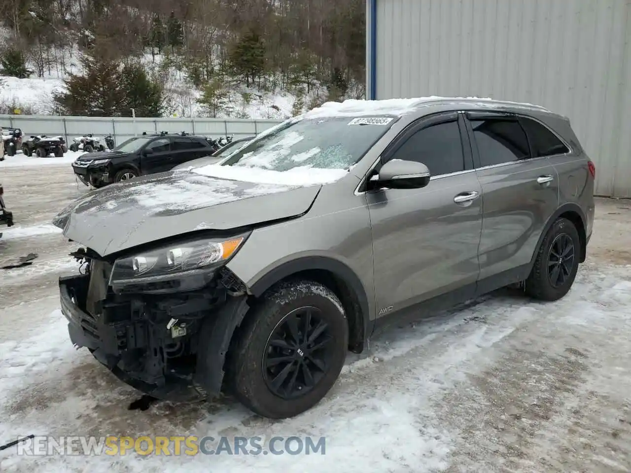 1 Photograph of a damaged car 5XYPGDA35KG440237 KIA SORENTO 2019