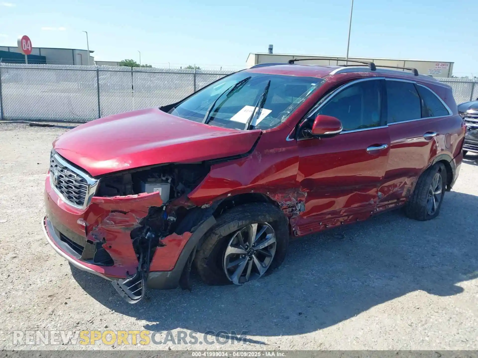 2 Photograph of a damaged car 5XYPH4A50KG464007 KIA SORENTO 2019