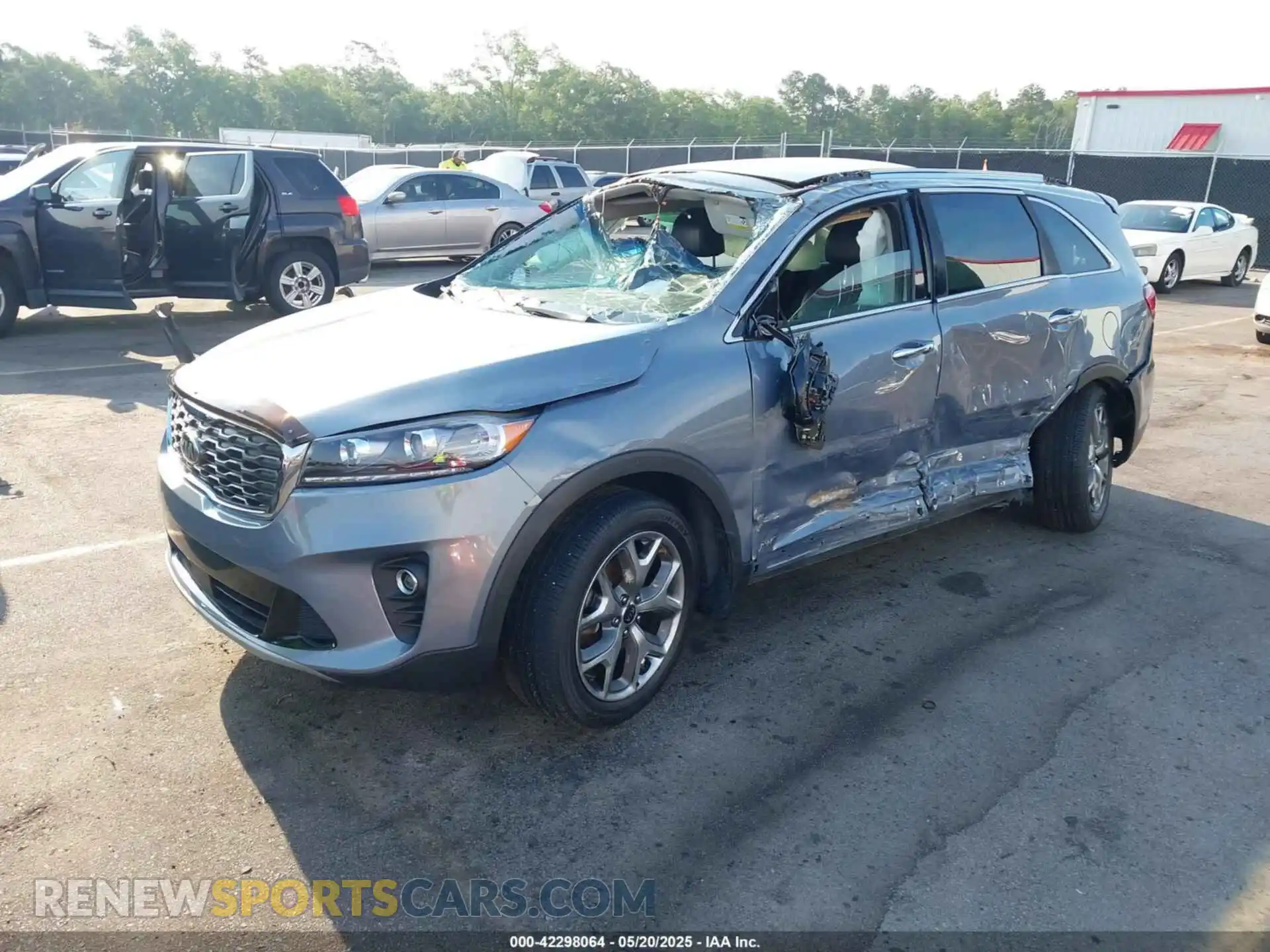 2 Photograph of a damaged car 5XYPHDA52KG602789 KIA SORENTO 2019