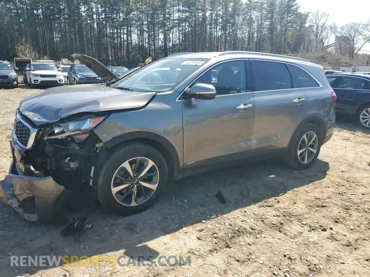 1 Photograph of a damaged car 5XYPHDA53KG510882 KIA SORENTO 2019