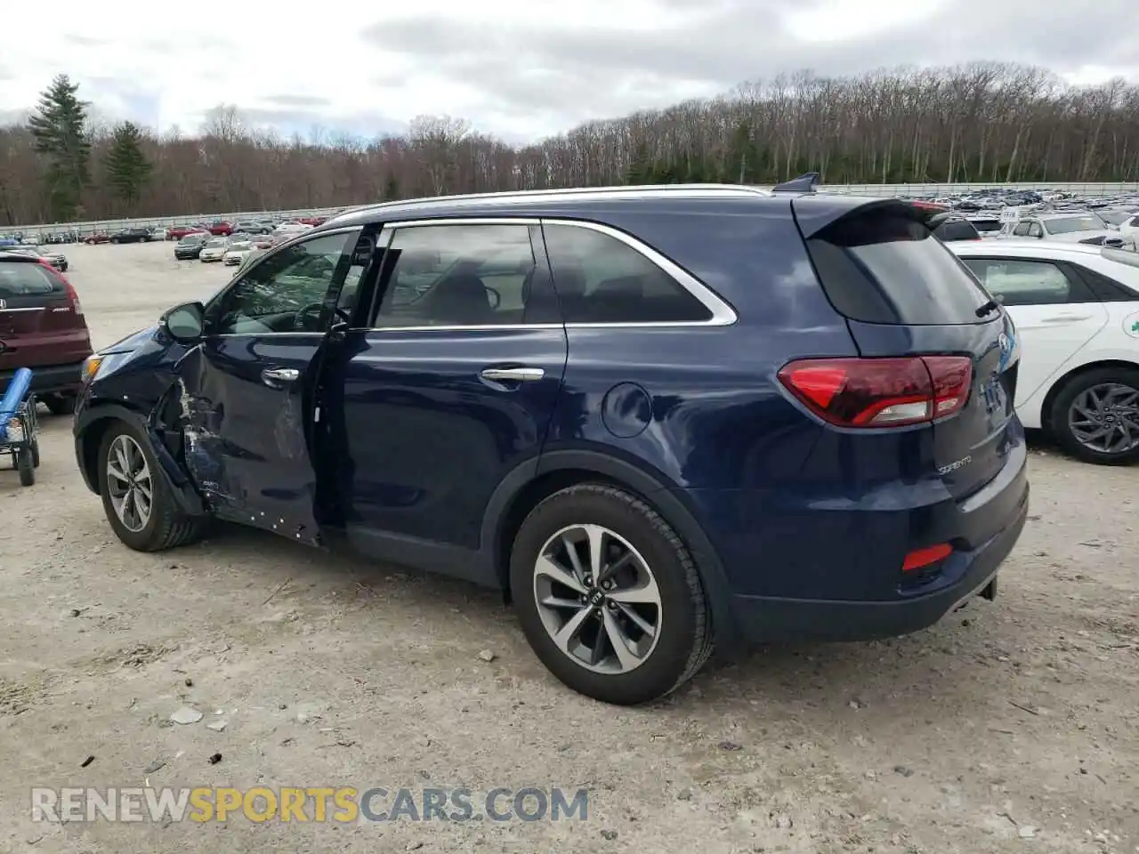 2 Photograph of a damaged car 5XYPHDA54KG463085 KIA SORENTO 2019