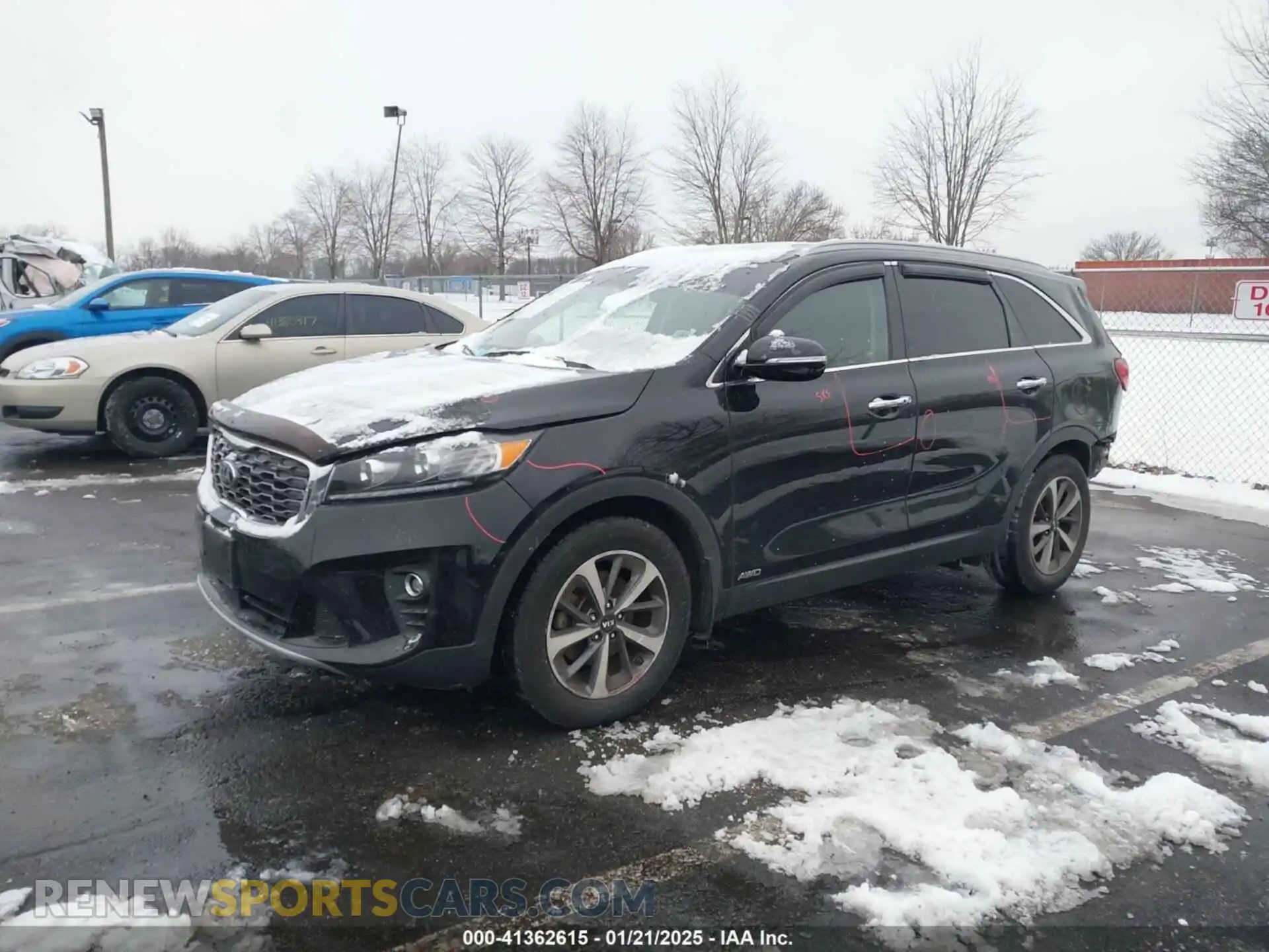 2 Photograph of a damaged car 5XYPHDA57KG452677 KIA SORENTO 2019