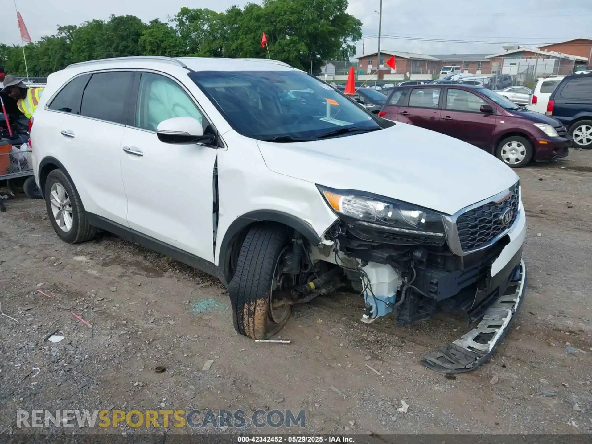 1 fotografías del automóvil dañado 5XYPG4A35LG635546 KIA SORENTO 2020