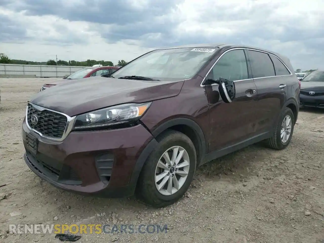 1 fotografías del automóvil dañado 5XYPG4A56LG615016 KIA SORENTO 2020