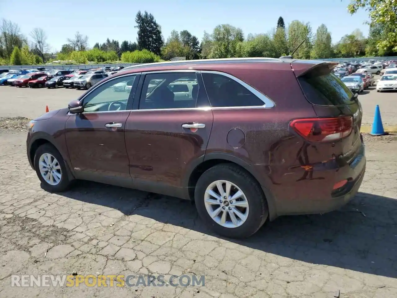 2 Photograph of a damaged car 5XYPGDA35LG648300 KIA SORENTO 2020