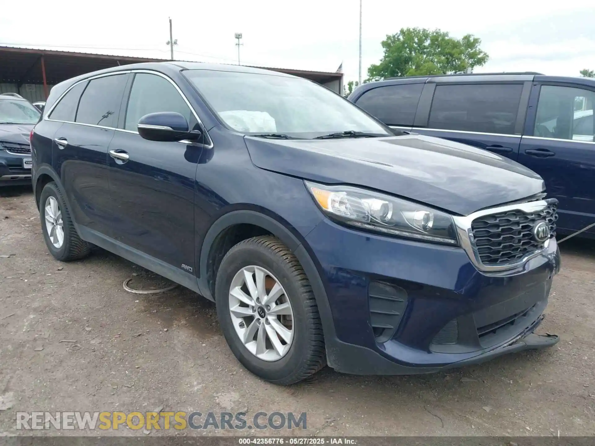 1 Photograph of a damaged car 5XYPGDA36LG625415 KIA SORENTO 2020