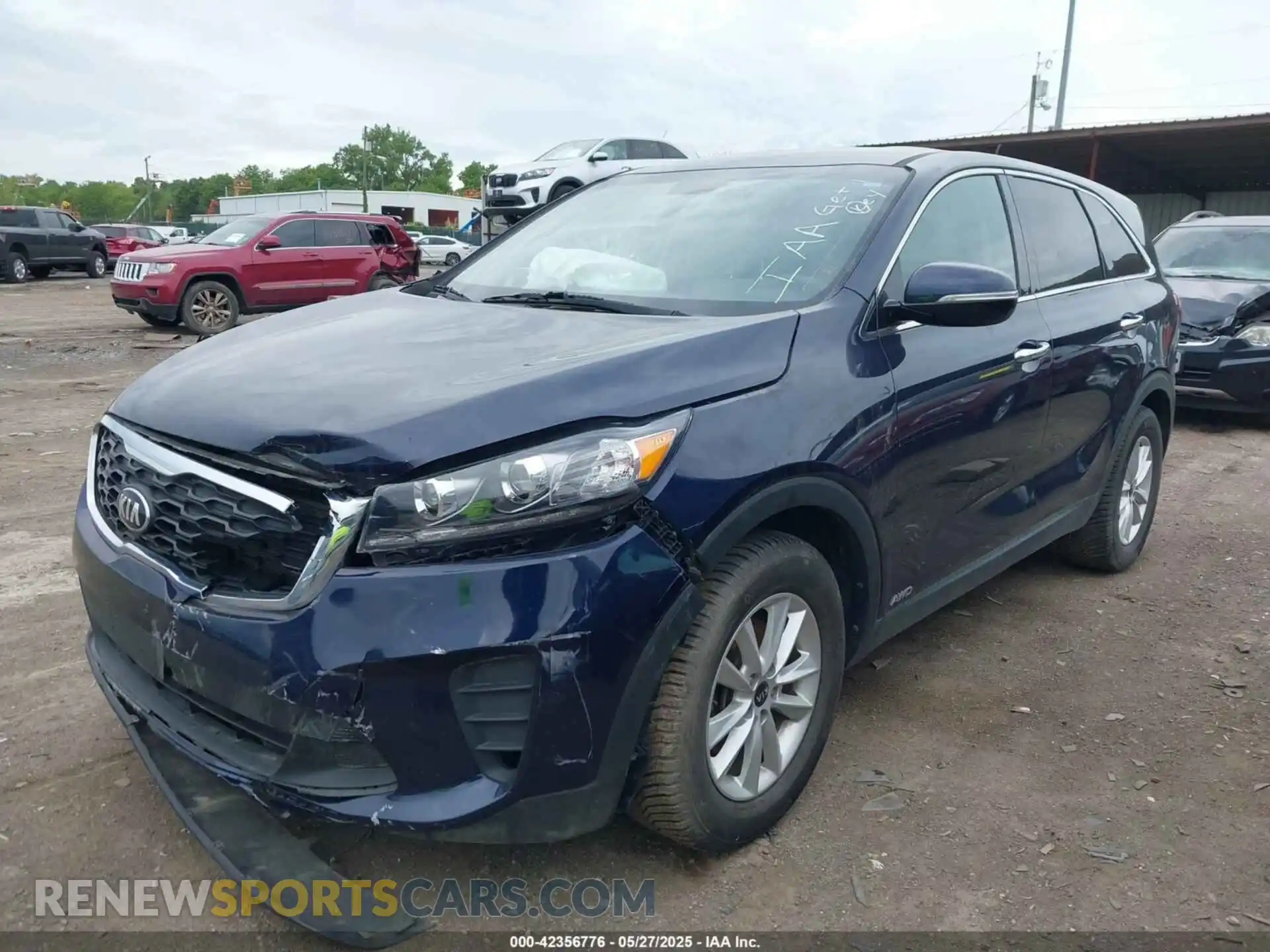 2 Photograph of a damaged car 5XYPGDA36LG625415 KIA SORENTO 2020