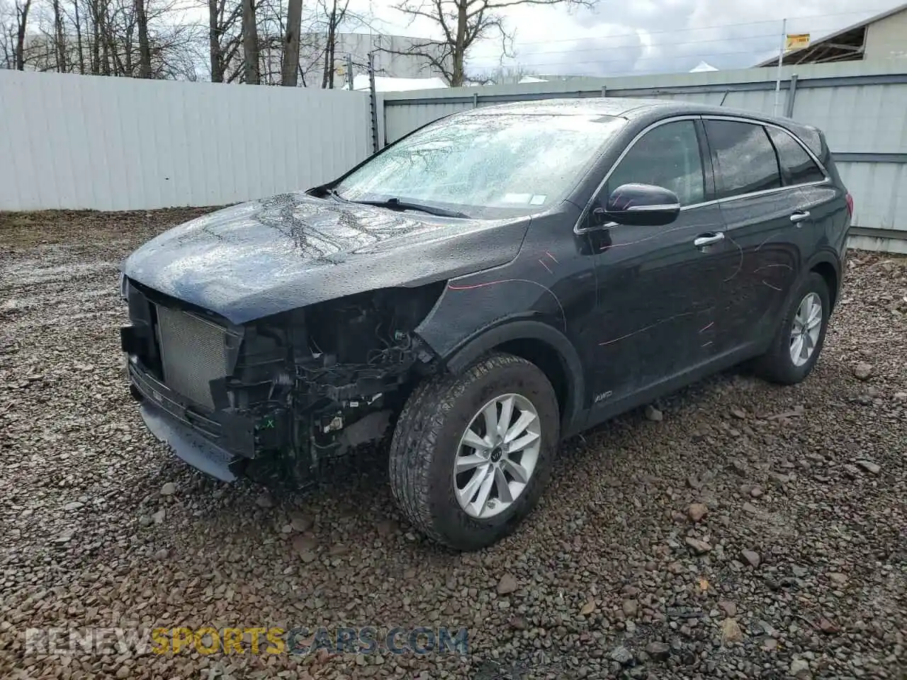 1 fotografías del automóvil dañado 5XYPGDA38LG668752 KIA SORENTO 2020