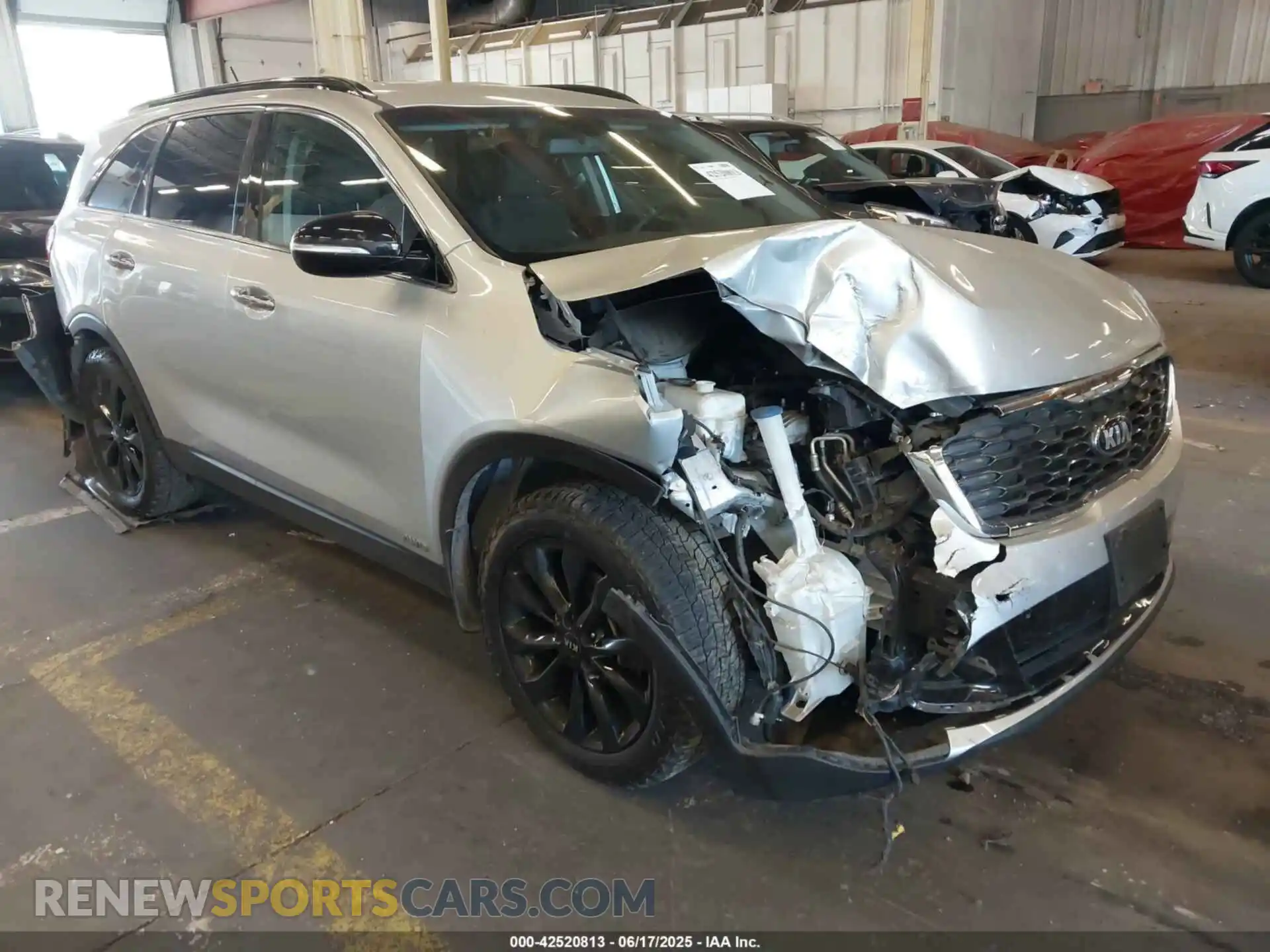 1 fotografías del automóvil dañado 5XYPGDA54LG657555 KIA SORENTO 2020