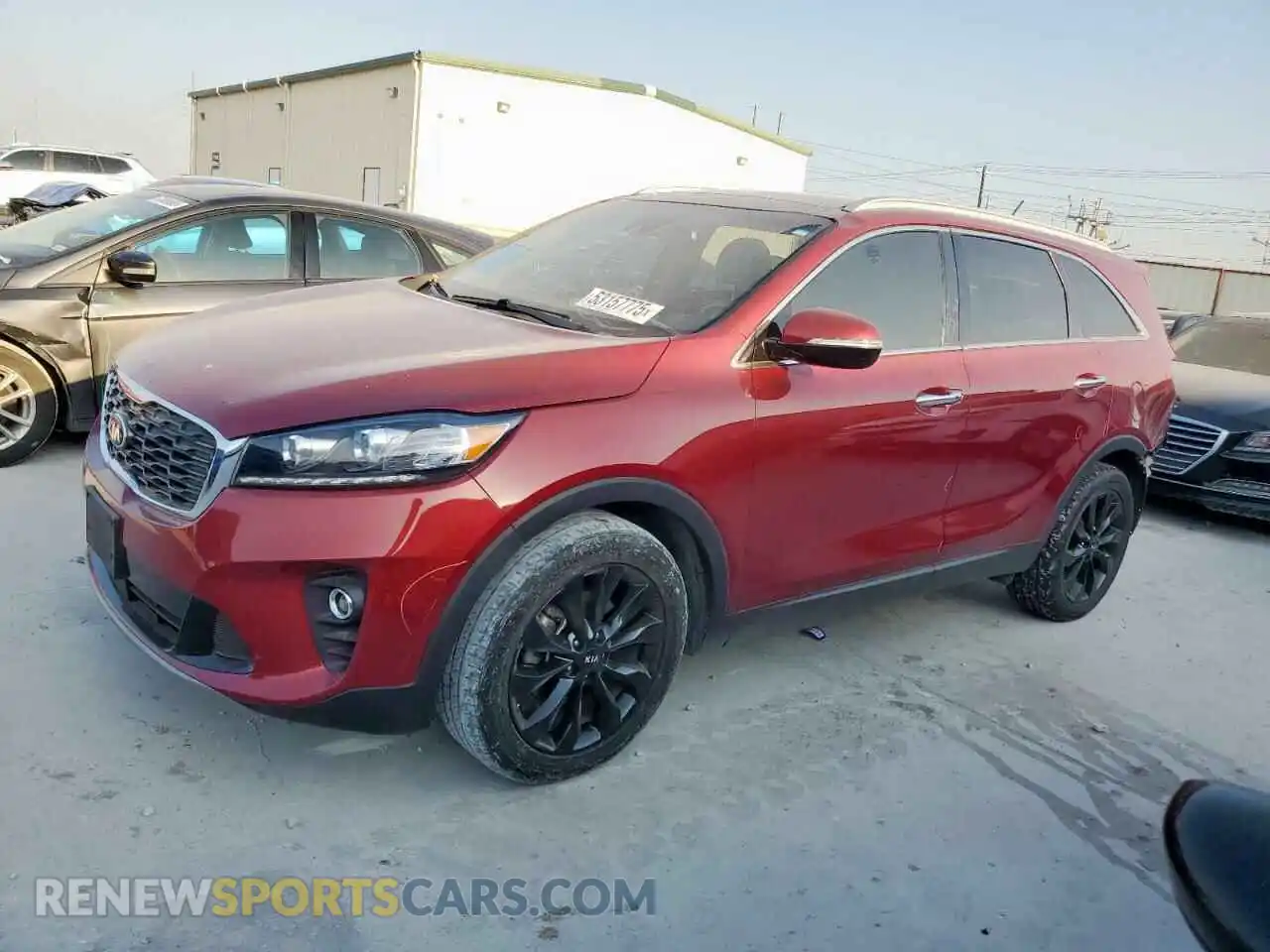1 Photograph of a damaged car 5XYPH4A59LG701885 KIA SORENTO 2020