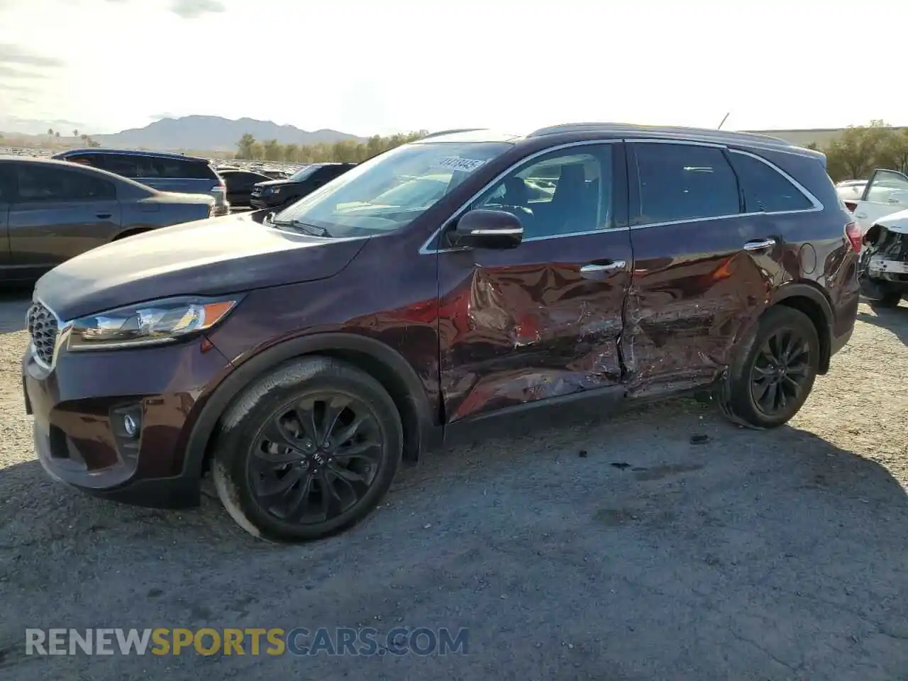 1 Photograph of a damaged car 5XYPH4A5XLG689309 KIA SORENTO 2020