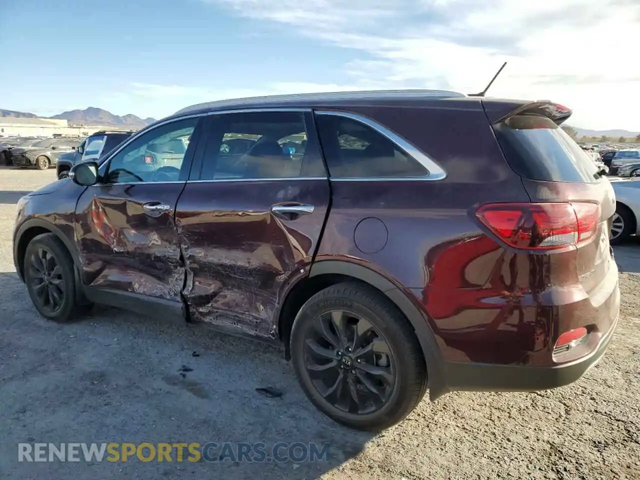 2 Photograph of a damaged car 5XYPH4A5XLG689309 KIA SORENTO 2020
