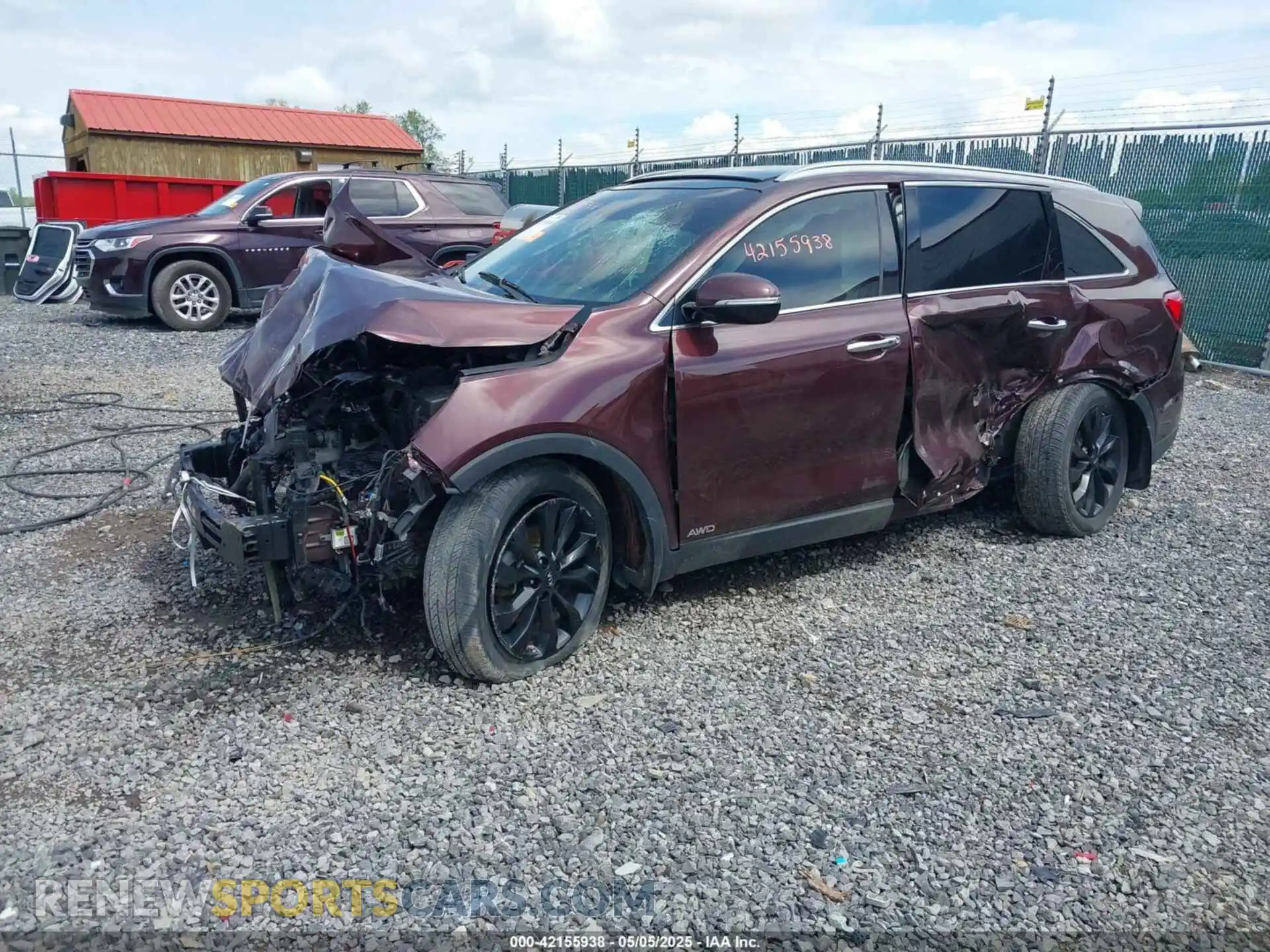 2 Photograph of a damaged car 5XYPHDA50LG683230 KIA SORENTO 2020