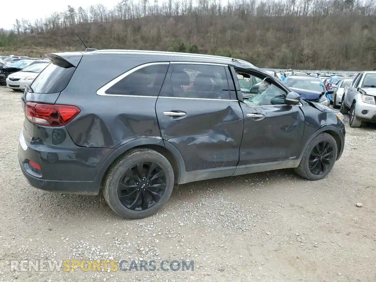 3 Photograph of a damaged car 5XYPHDA52LG705292 KIA SORENTO 2020