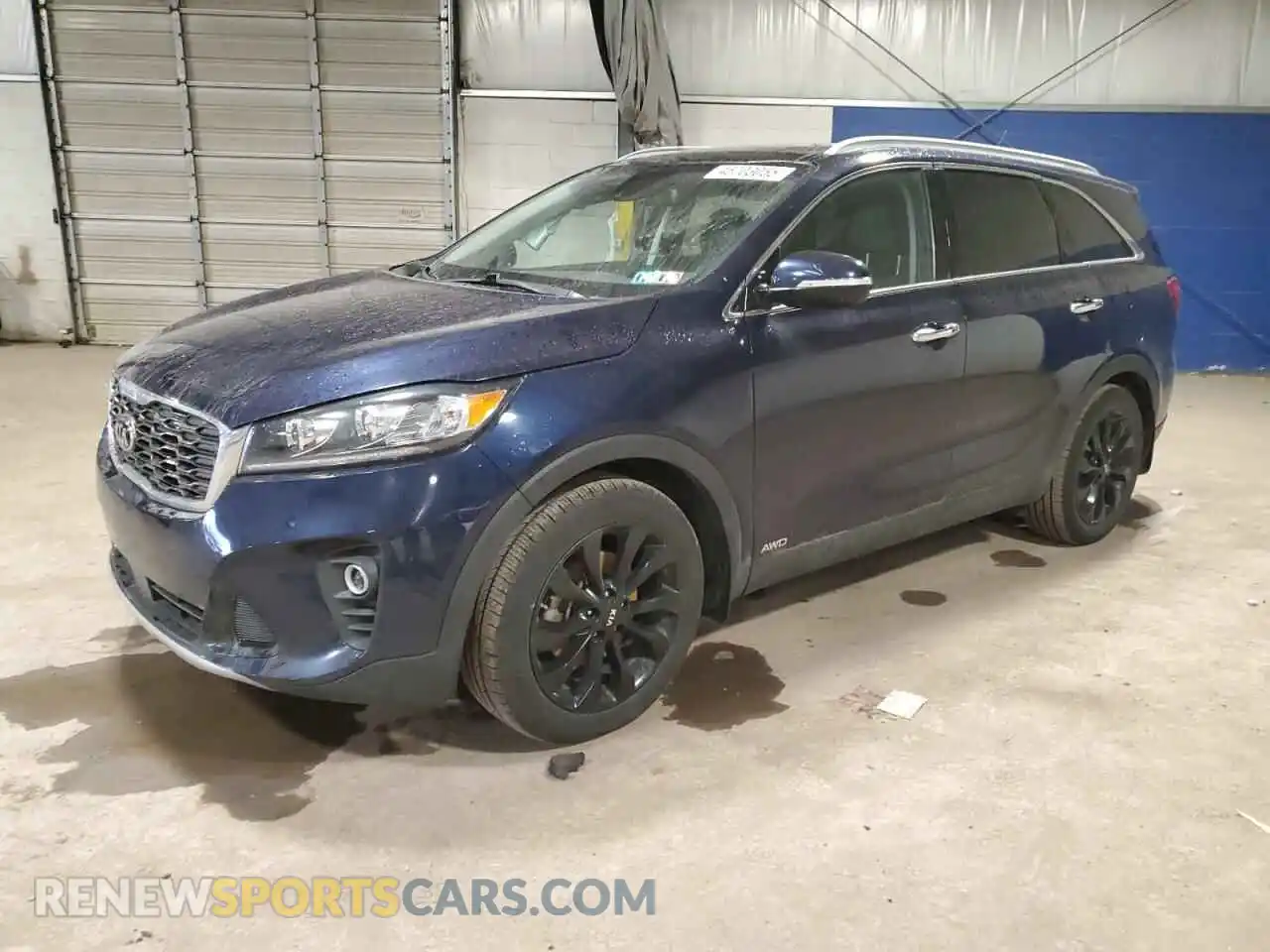 1 Photograph of a damaged car 5XYPHDA54LG637836 KIA SORENTO 2020