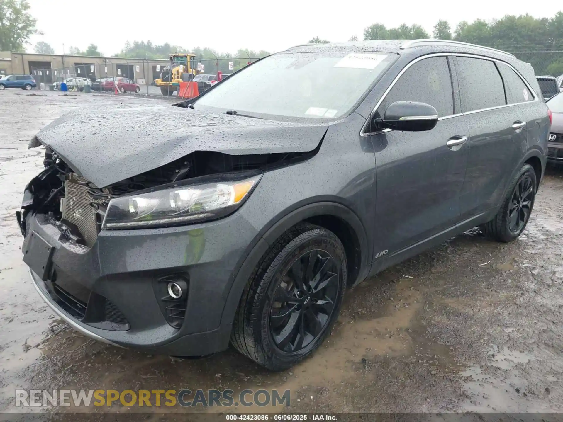 2 Photograph of a damaged car 5XYPHDA55LG667458 KIA SORENTO 2020