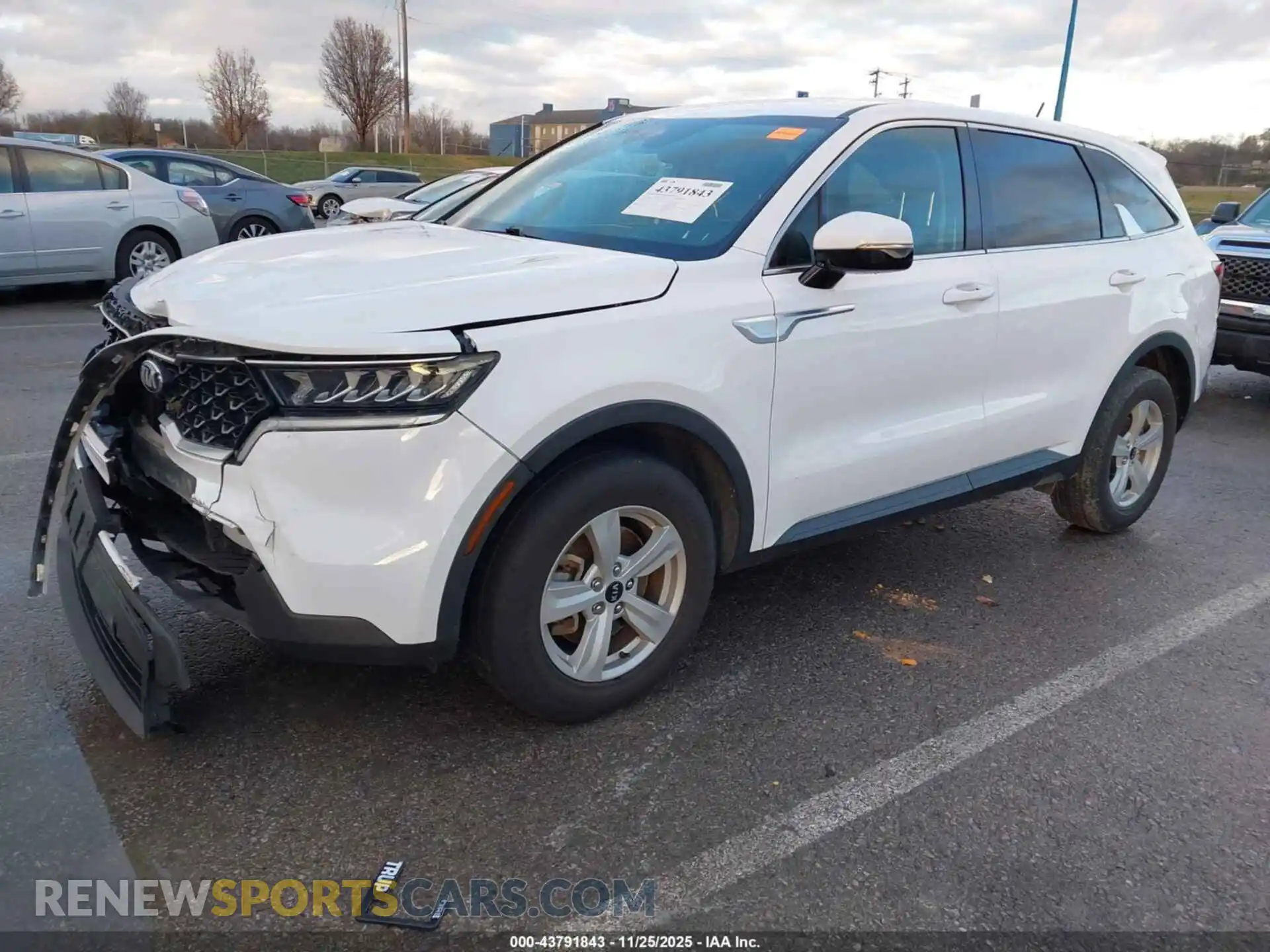 2 Photograph of a damaged car 5XYRG4LC0MG001228 KIA SORENTO 2021