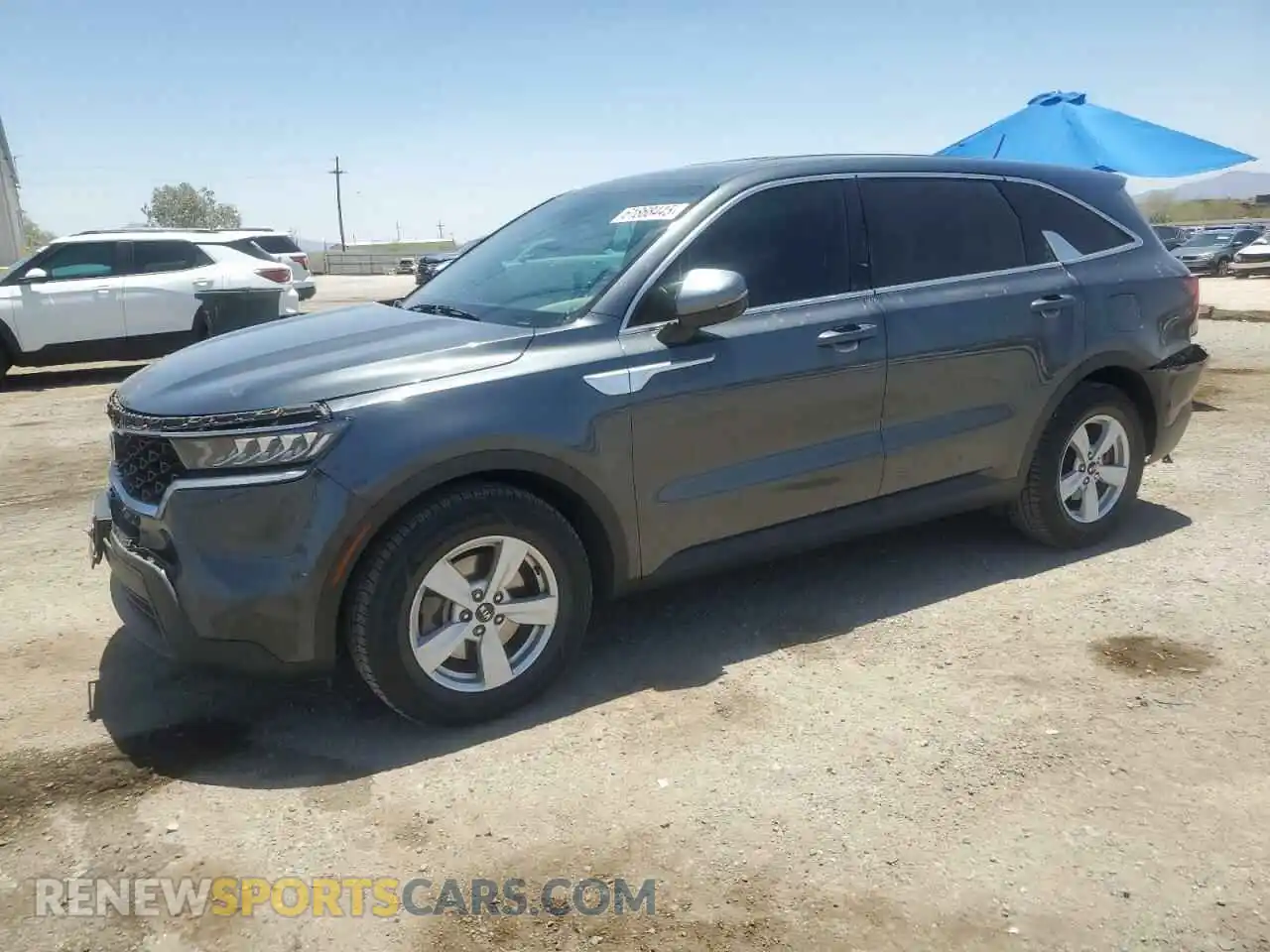 1 Photograph of a damaged car 5XYRG4LC0MG019034 KIA SORENTO 2021