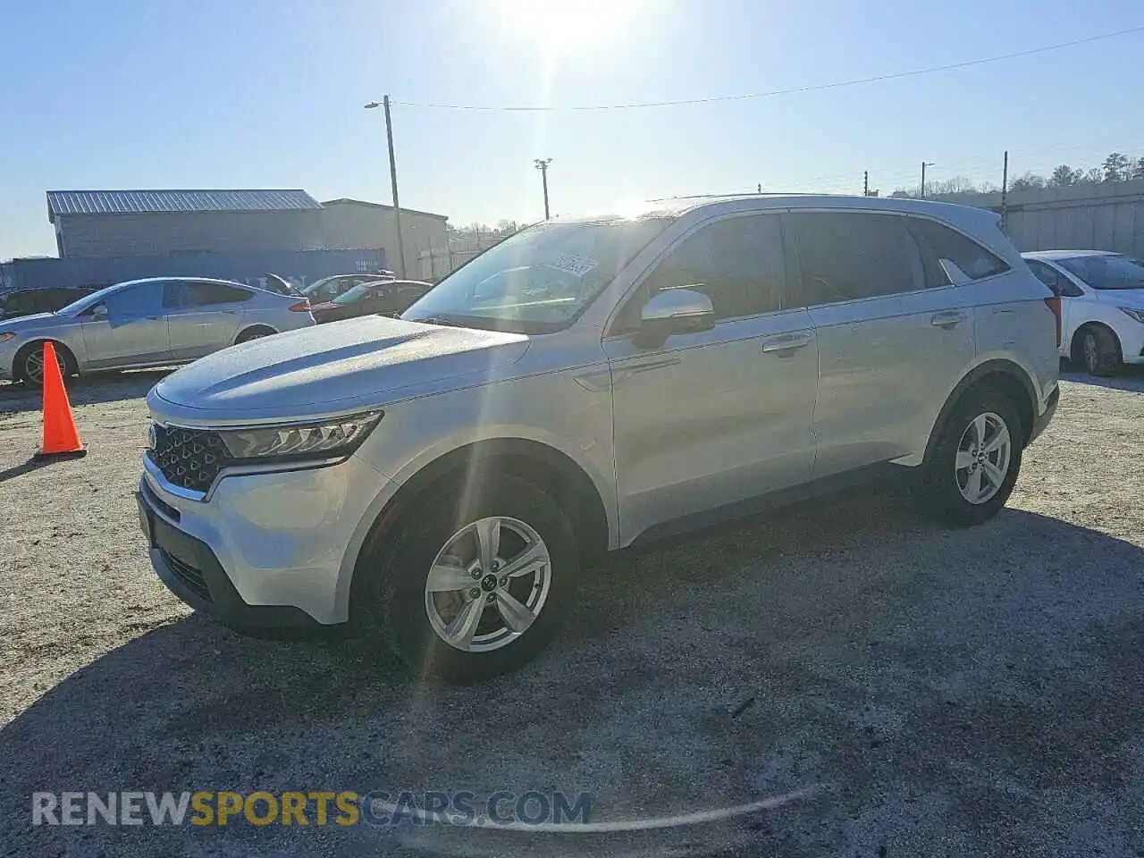 1 Photograph of a damaged car 5XYRG4LC0MG022189 KIA SORENTO 2021