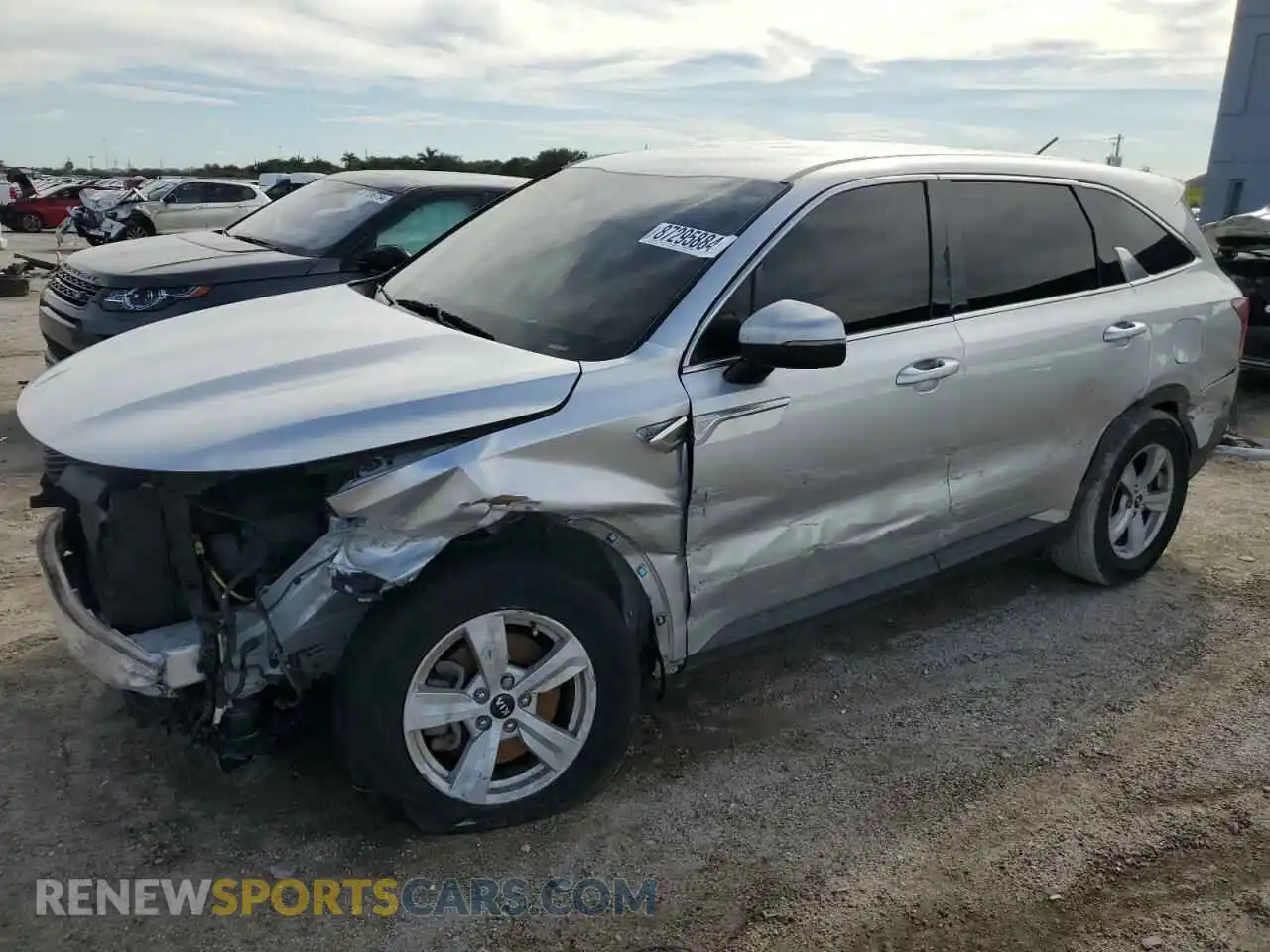 1 Photograph of a damaged car 5XYRG4LC0MG034021 KIA SORENTO 2021