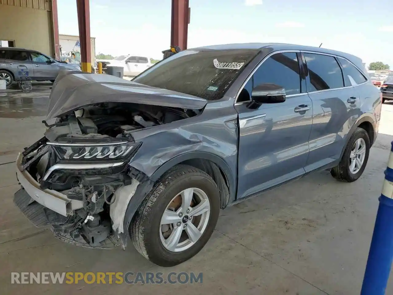 1 Photograph of a damaged car 5XYRG4LC0MG056679 KIA SORENTO 2021