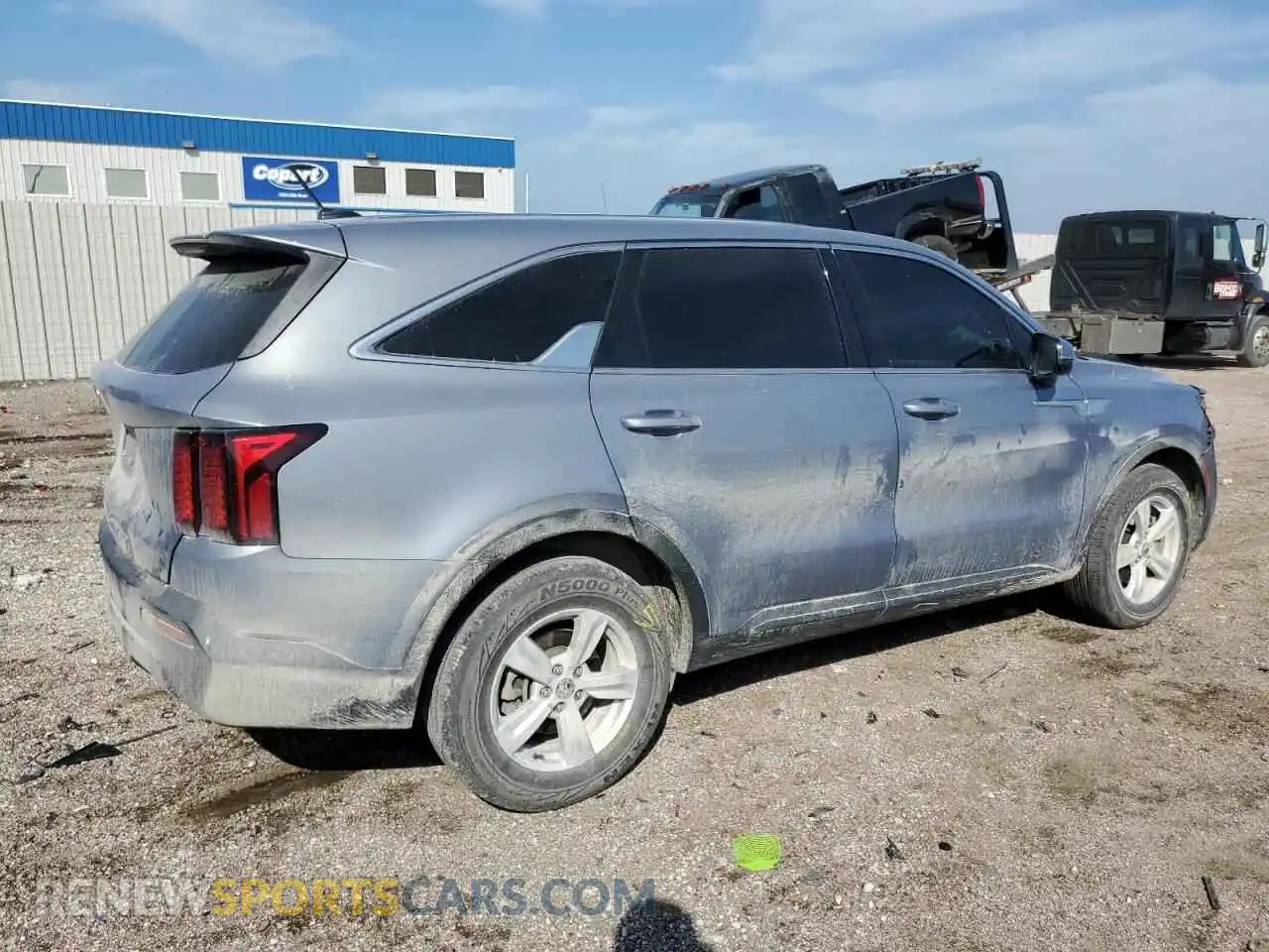3 fotografías del automóvil dañado 5XYRG4LC1MG029149 KIA SORENTO 2021