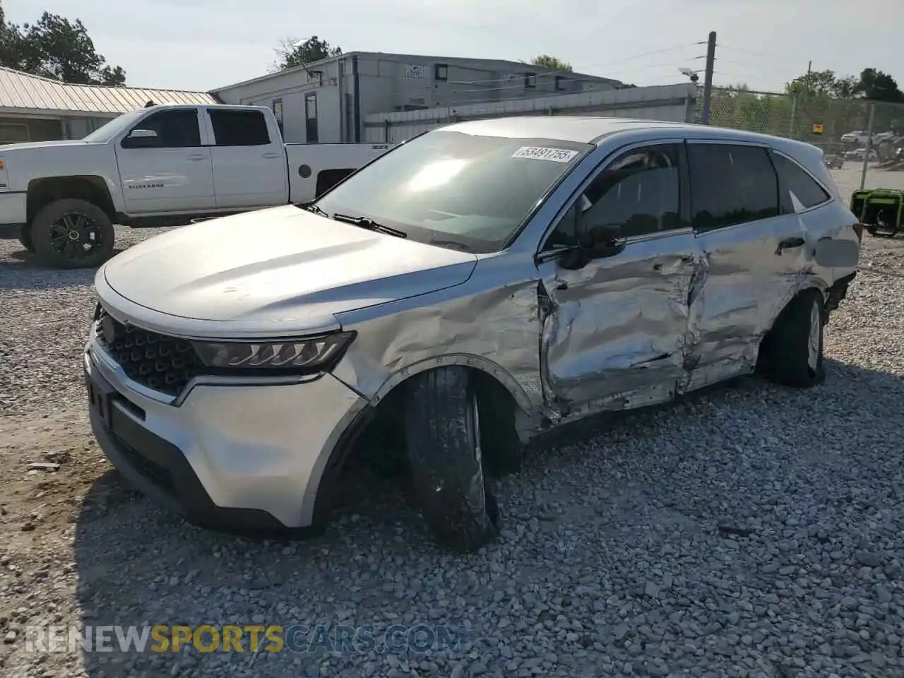 1 Photograph of a damaged car 5XYRG4LC1MG041897 KIA SORENTO 2021
