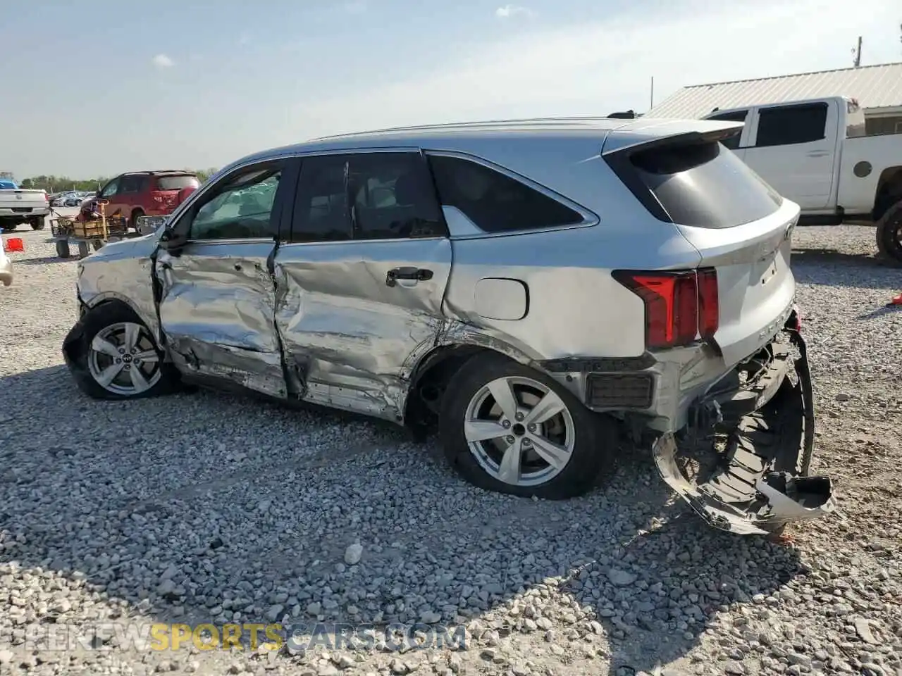 2 Photograph of a damaged car 5XYRG4LC1MG041897 KIA SORENTO 2021