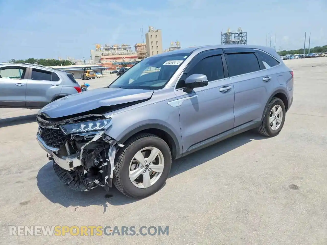 1 Photograph of a damaged car 5XYRG4LC2MG001361 KIA SORENTO 2021
