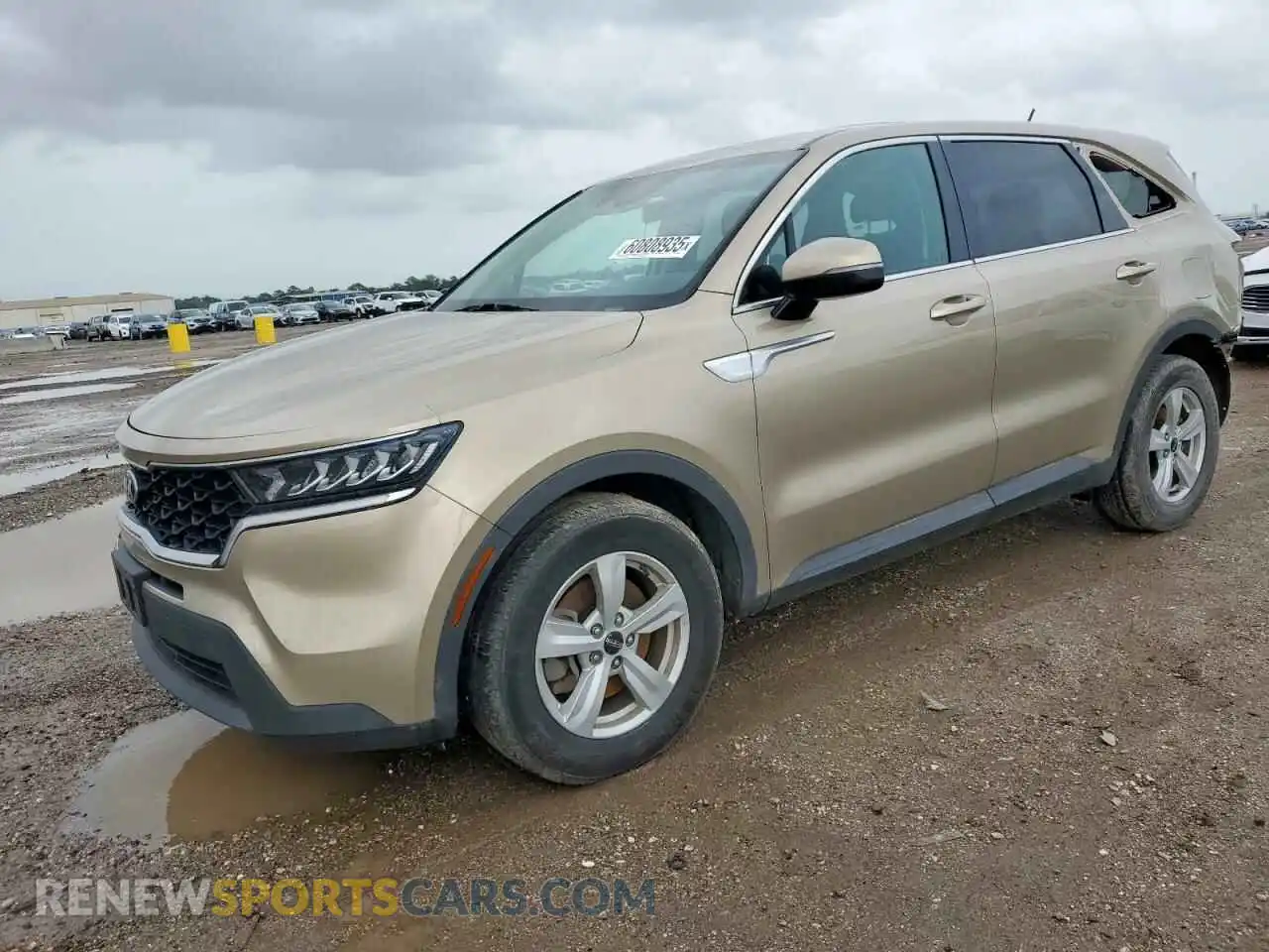 1 Photograph of a damaged car 5XYRG4LC2MG038510 KIA SORENTO 2021