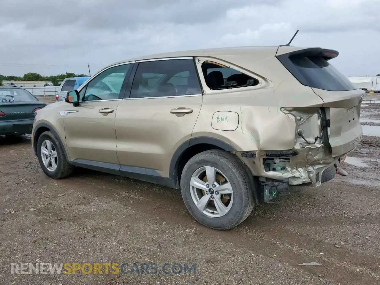 2 Photograph of a damaged car 5XYRG4LC2MG038510 KIA SORENTO 2021