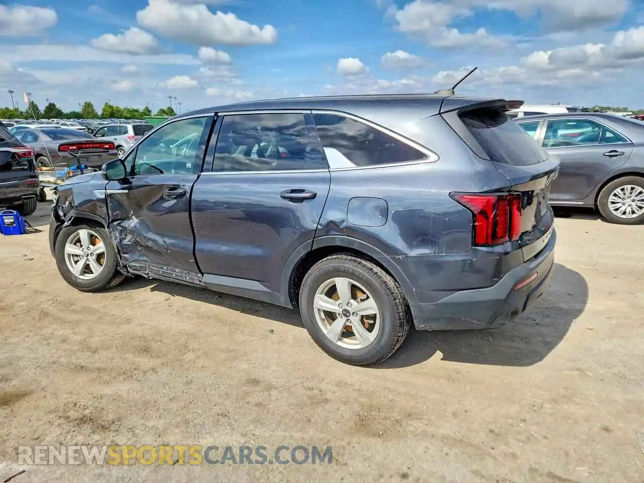 2 Photograph of a damaged car 5XYRG4LC3MG024955 KIA SORENTO 2021