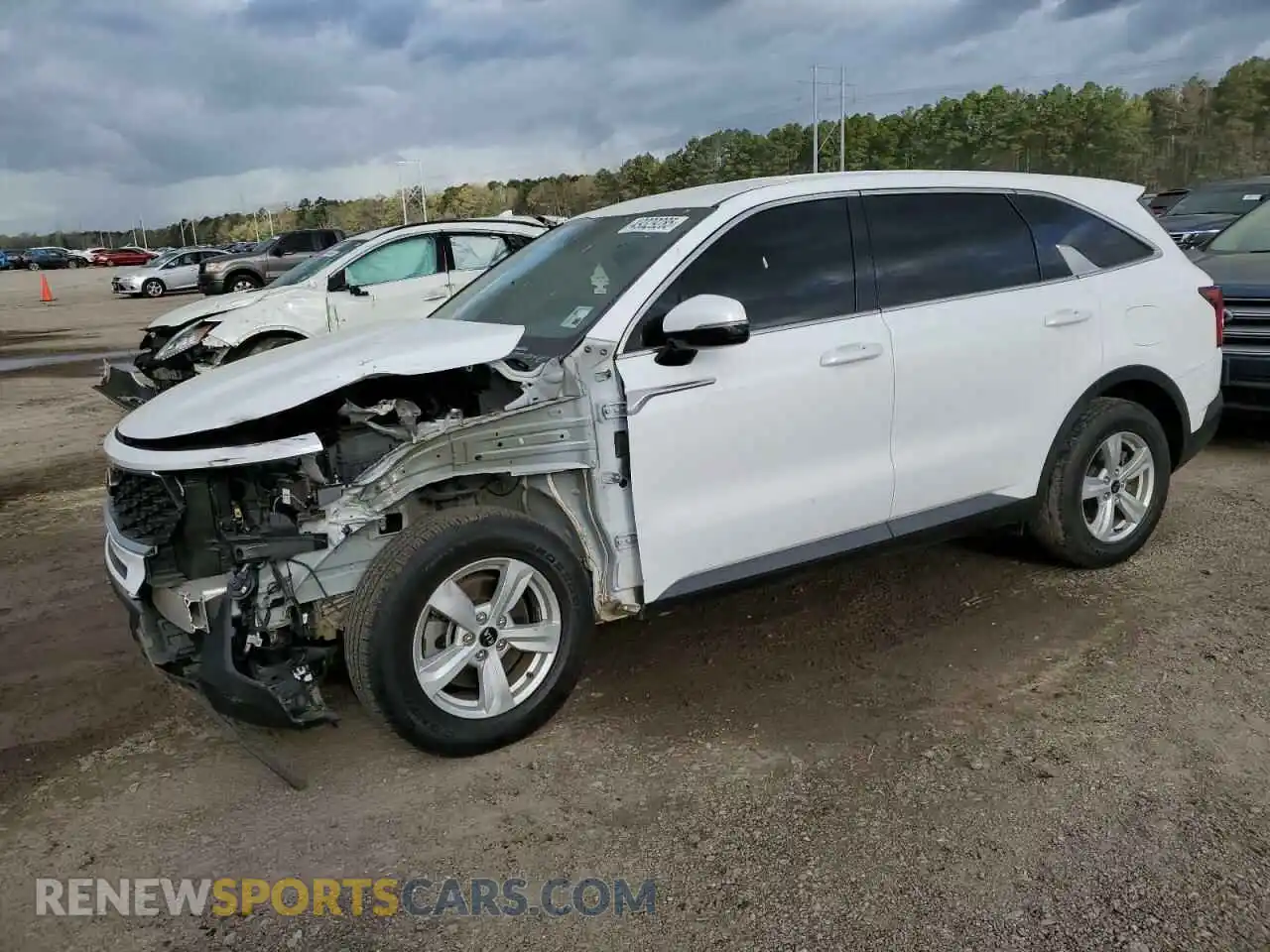 1 Photograph of a damaged car 5XYRG4LC3MG028715 KIA SORENTO 2021