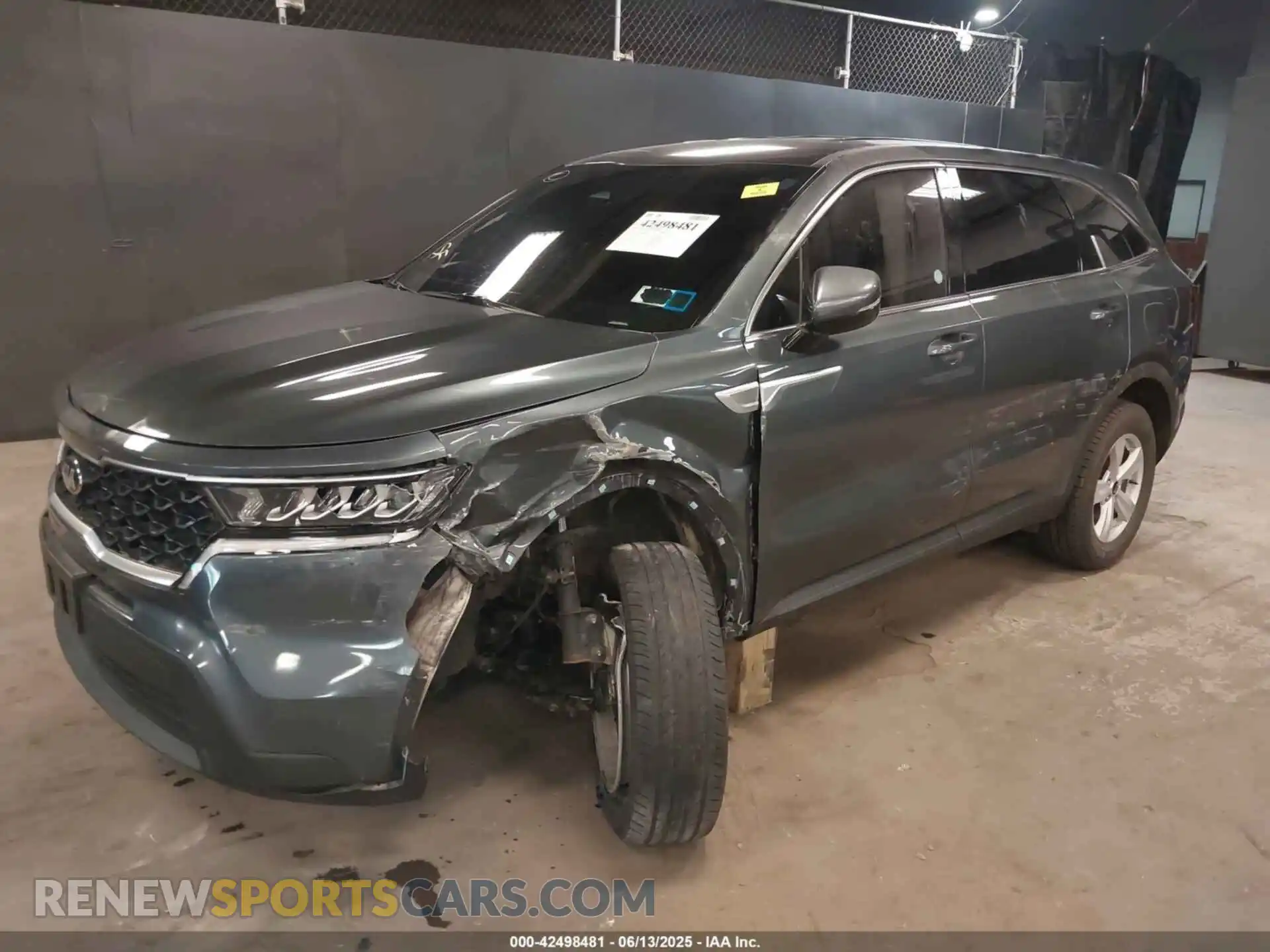 2 Photograph of a damaged car 5XYRG4LC3MG054683 KIA SORENTO 2021