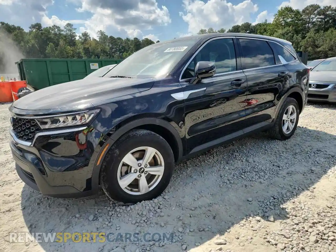 1 Photograph of a damaged car 5XYRG4LC3MG073024 KIA SORENTO 2021