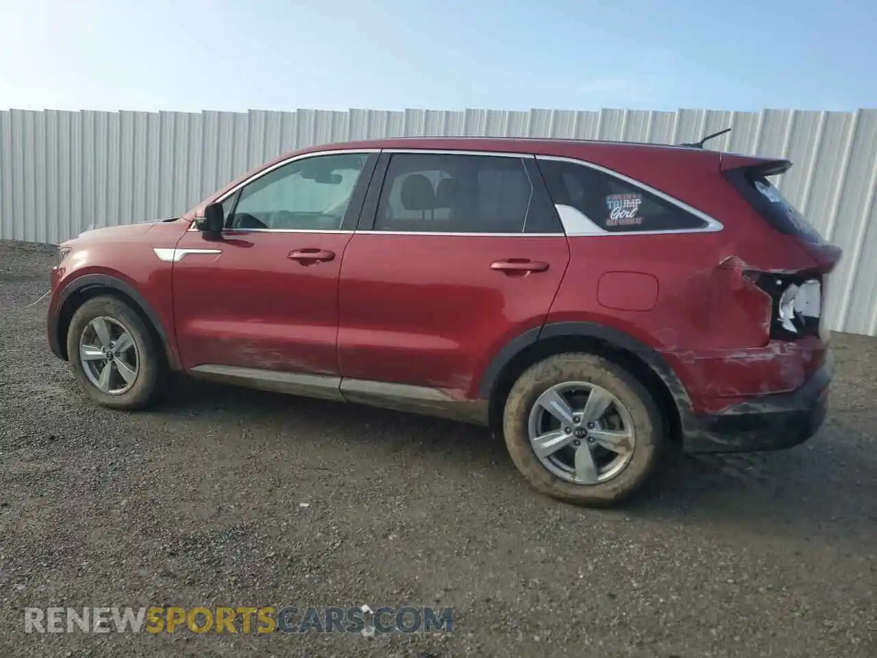 2 Photograph of a damaged car 5XYRG4LC4MG017318 KIA SORENTO 2021