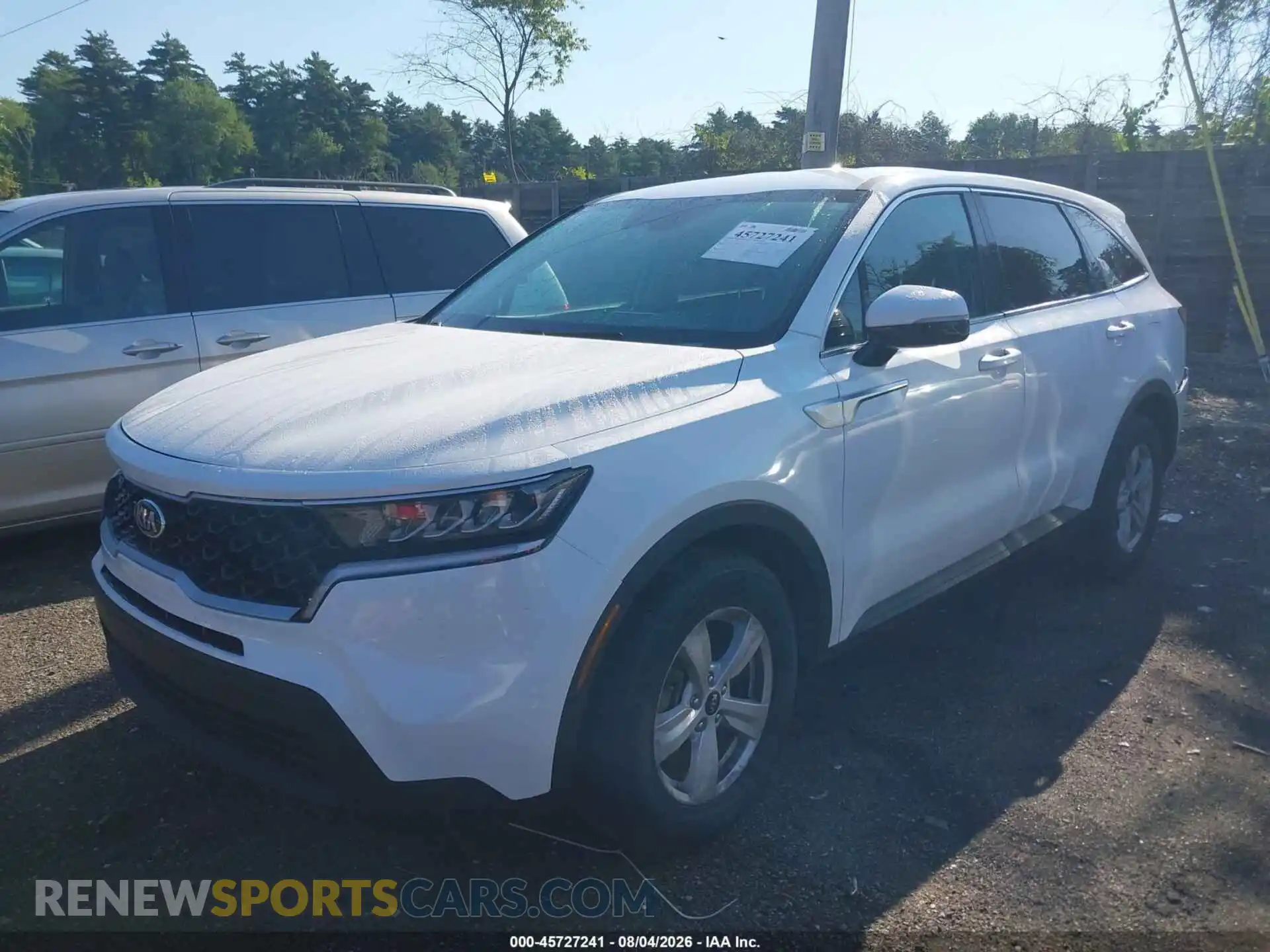 2 fotografías del automóvil dañado 5XYRG4LC4MG053252 KIA SORENTO 2021