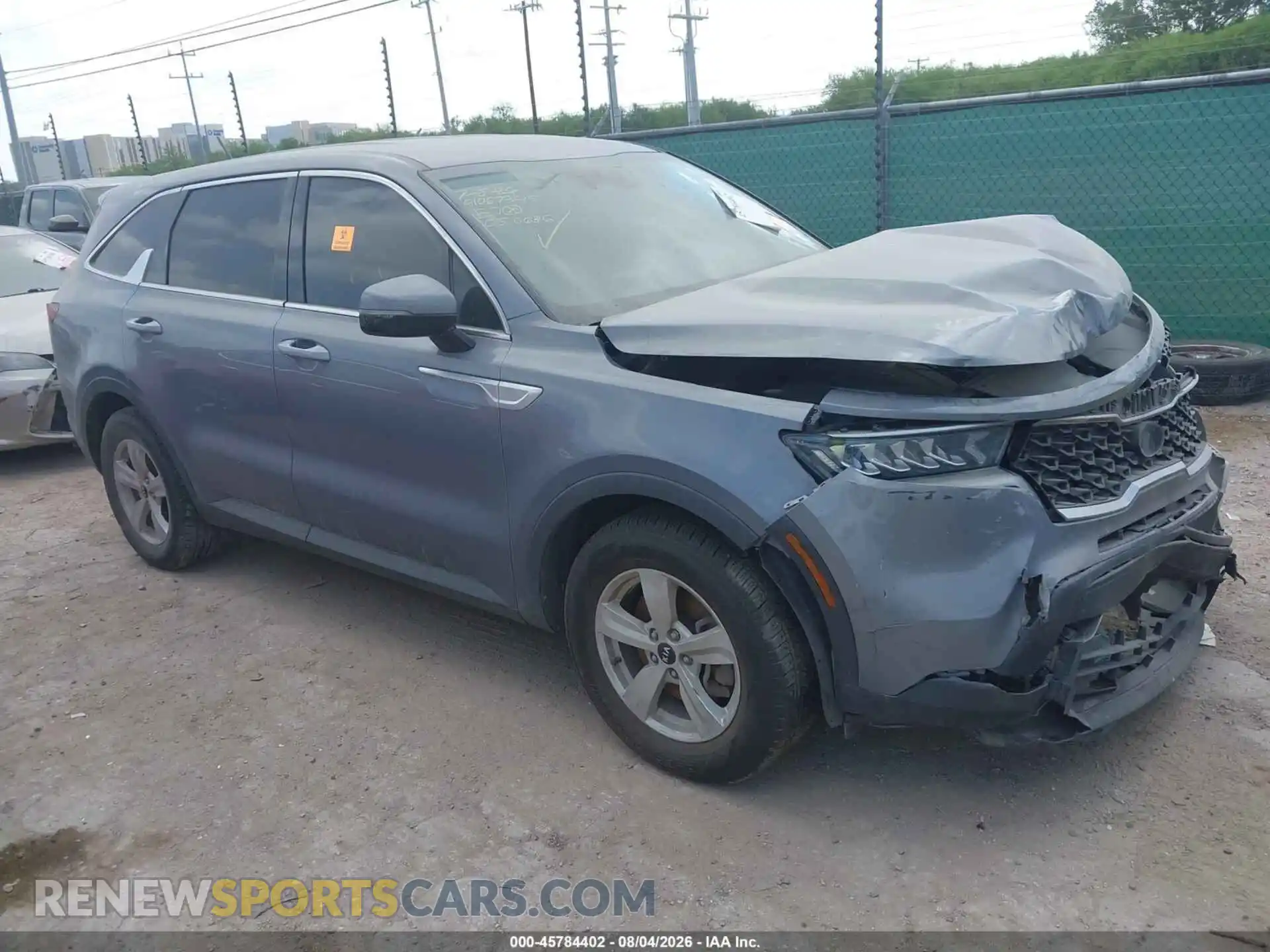 1 Photograph of a damaged car 5XYRG4LC4MG056636 KIA SORENTO 2021