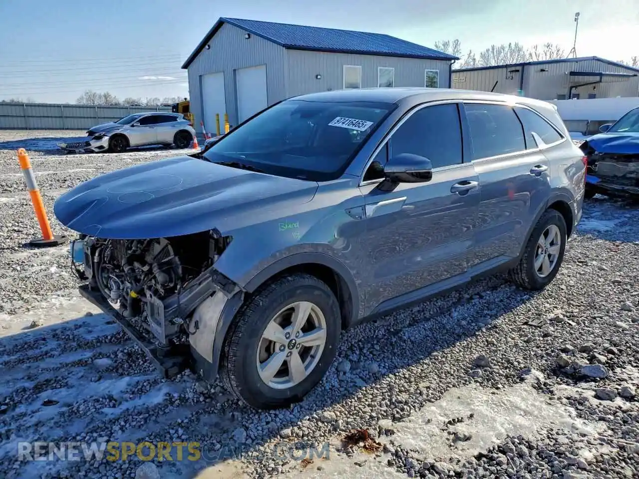 1 Photograph of a damaged car 5XYRG4LC4MG067734 KIA SORENTO 2021